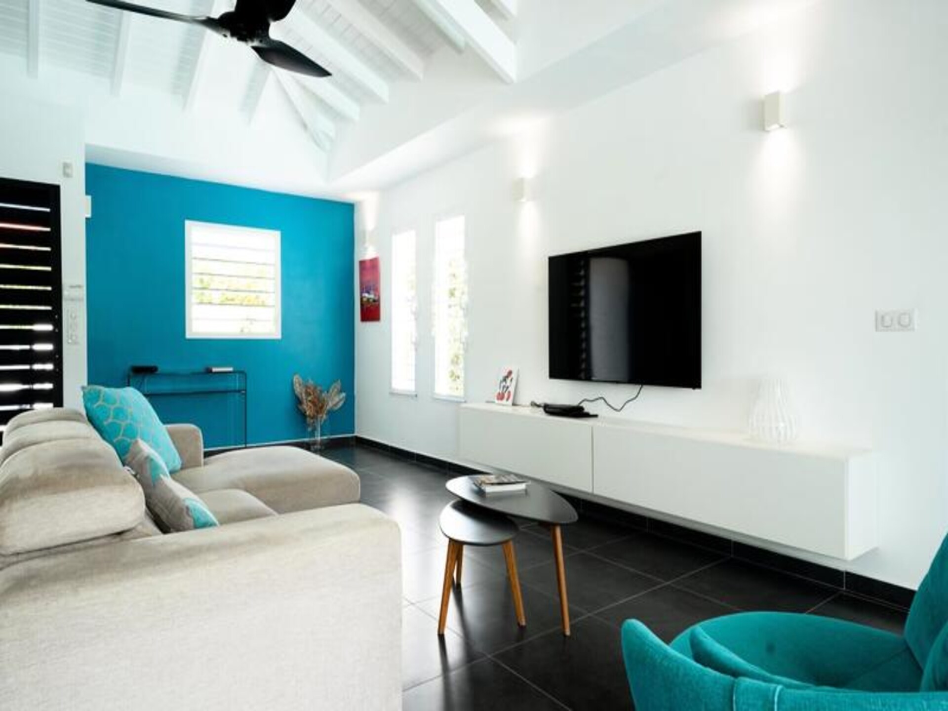 Villa Rosa: luxe appartement met zwembad in Saint-François, Guadeloupe - foto 8
