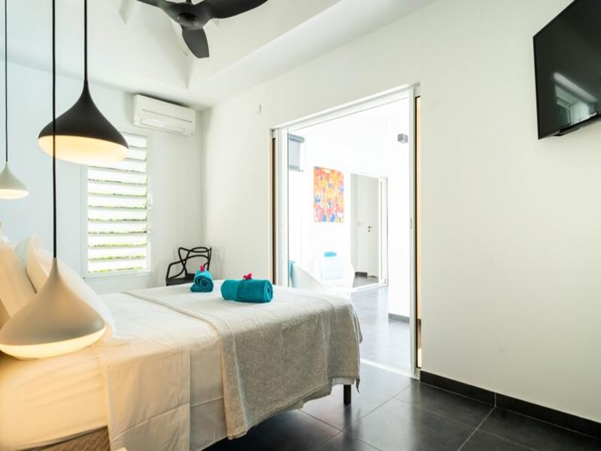 Villa Rosa: luxe appartement met zwembad in Saint-François, Guadeloupe - foto 17