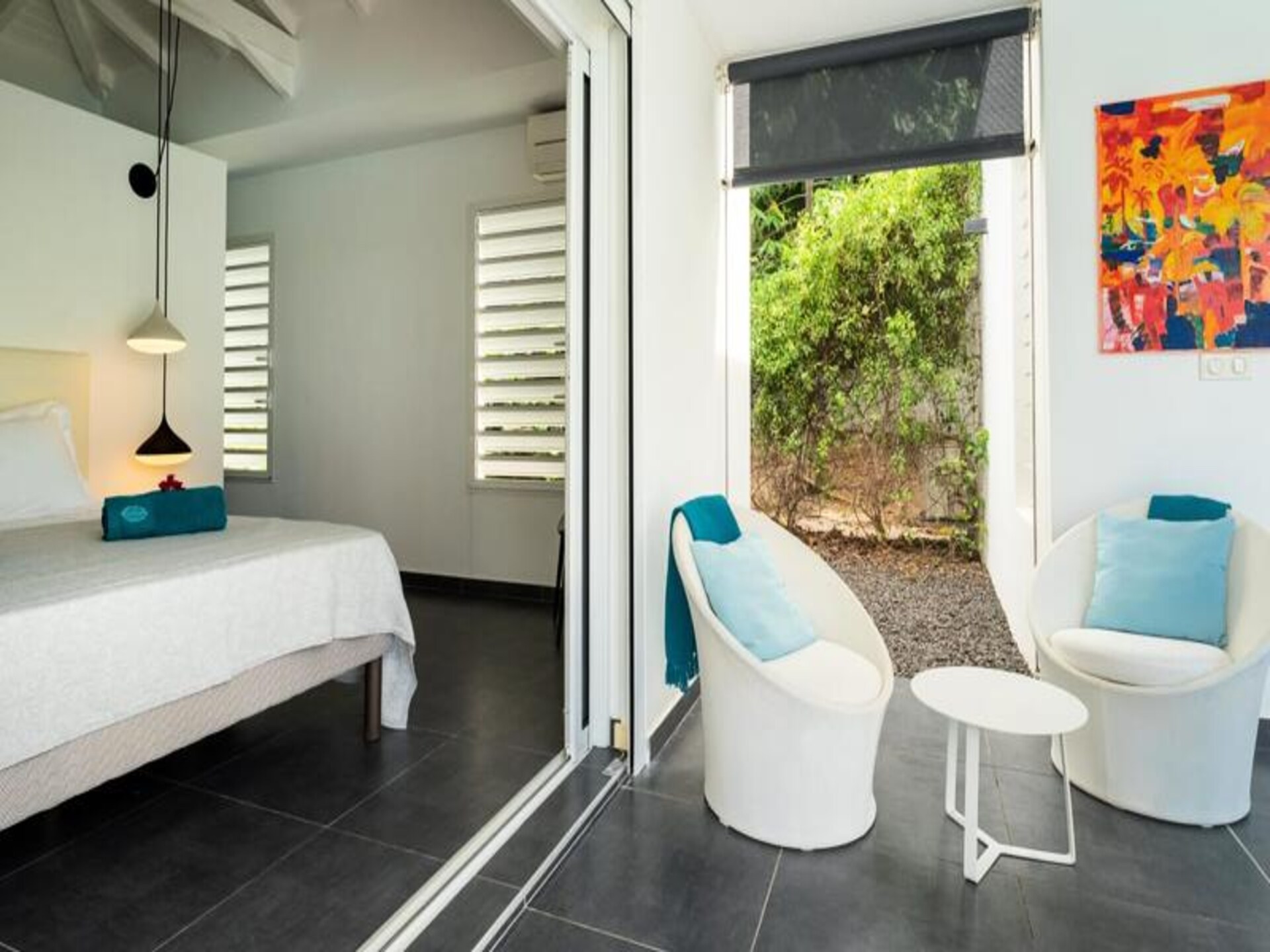 Villa Rosa: luxe appartement met zwembad in Saint-François, Guadeloupe - foto 20