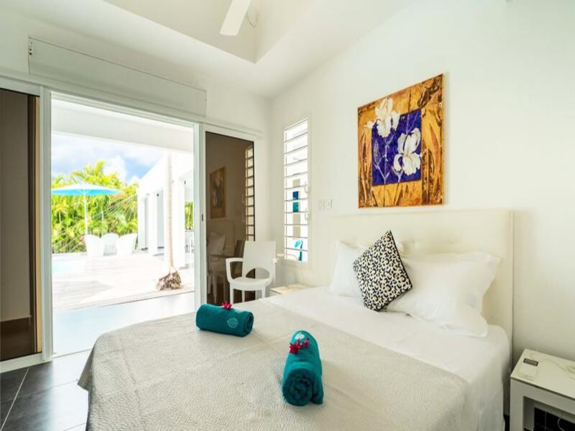 Villa Rosa: luxe appartement met zwembad in Saint-François, Guadeloupe - foto 26