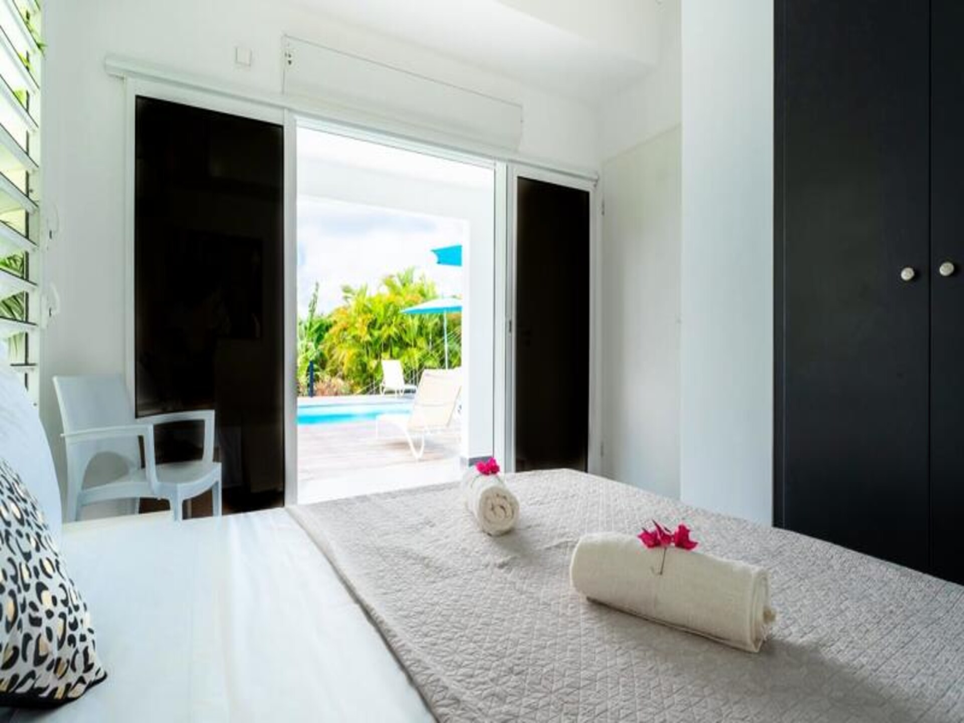 Villa Rosa: luxe appartement met zwembad in Saint-François, Guadeloupe - foto 29