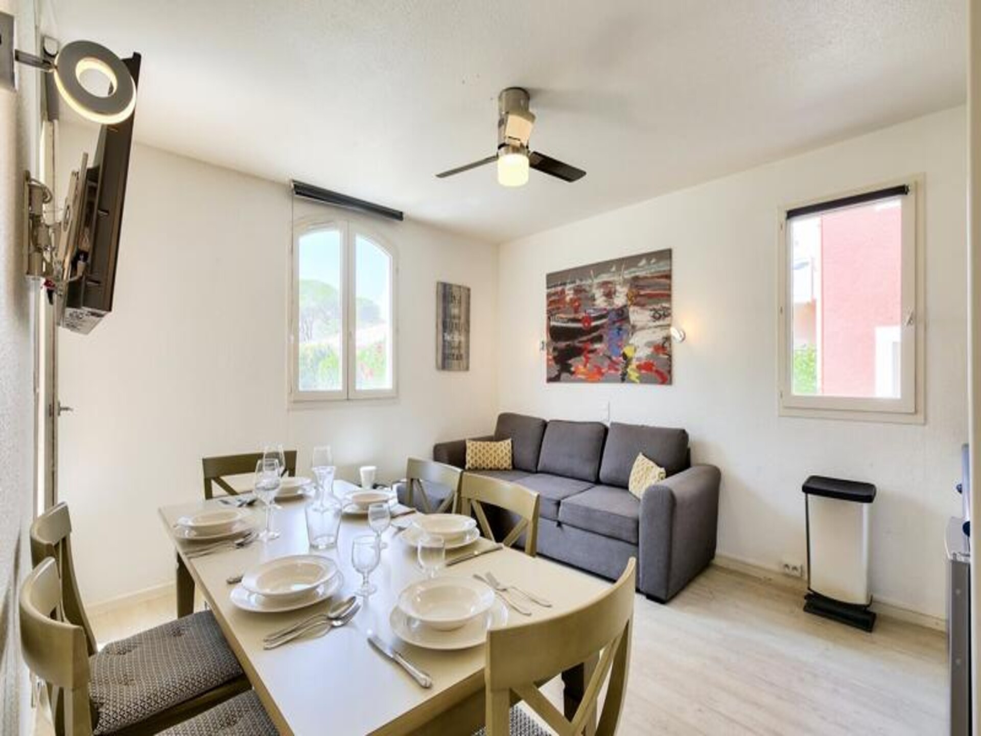 Licht appartement in Valescure met zwembad, vlakbij golfbaan en zee - foto 20