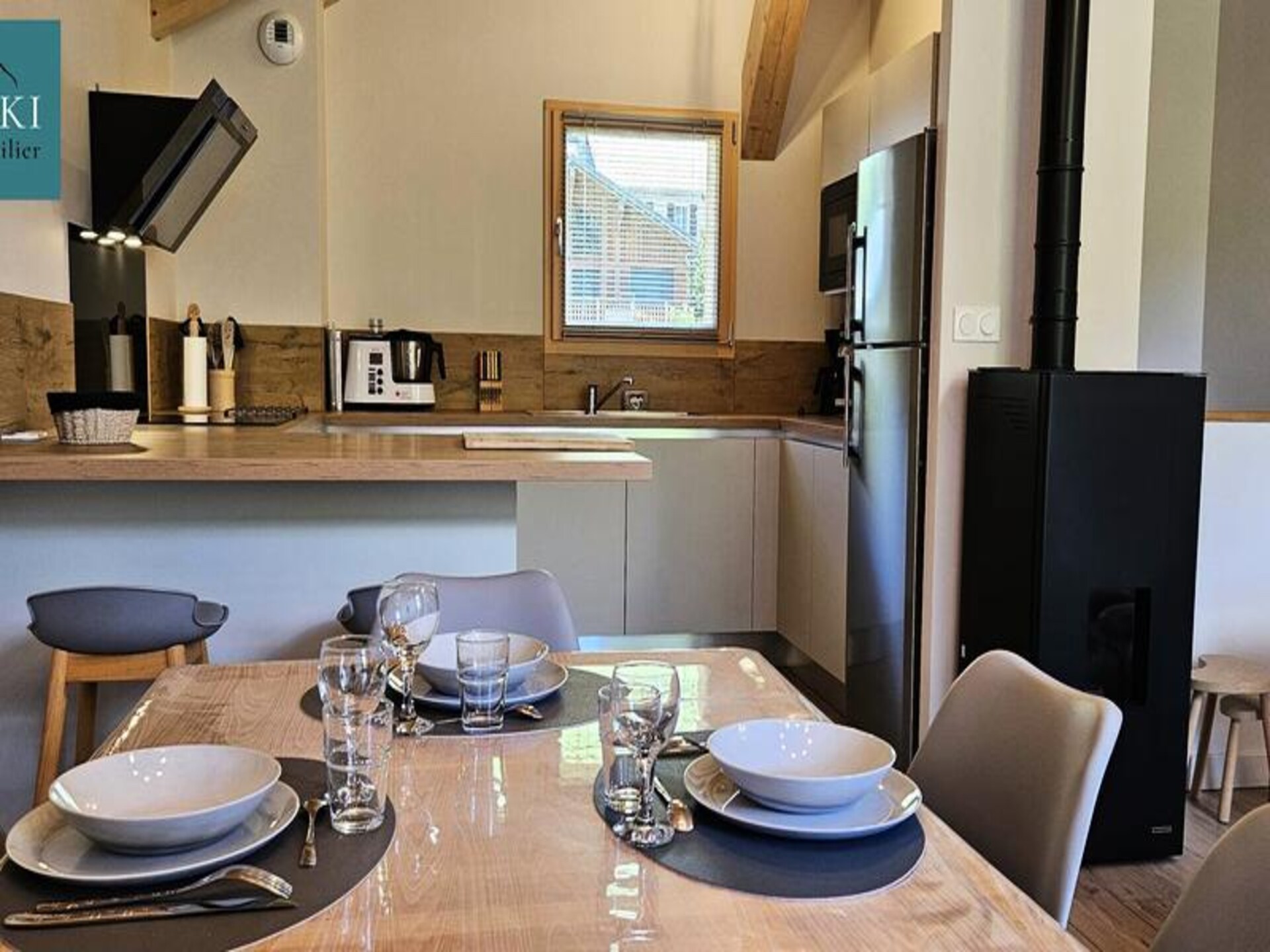 Ruim triplex chalet voor 8 personen, op loopafstand van de pistes in Saint Sorlin - foto 5