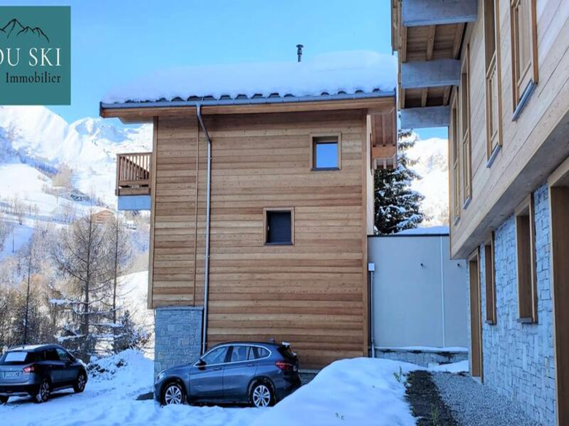 Ruim triplex chalet voor 8 personen, op loopafstand van de pistes in Saint Sorlin - foto 15