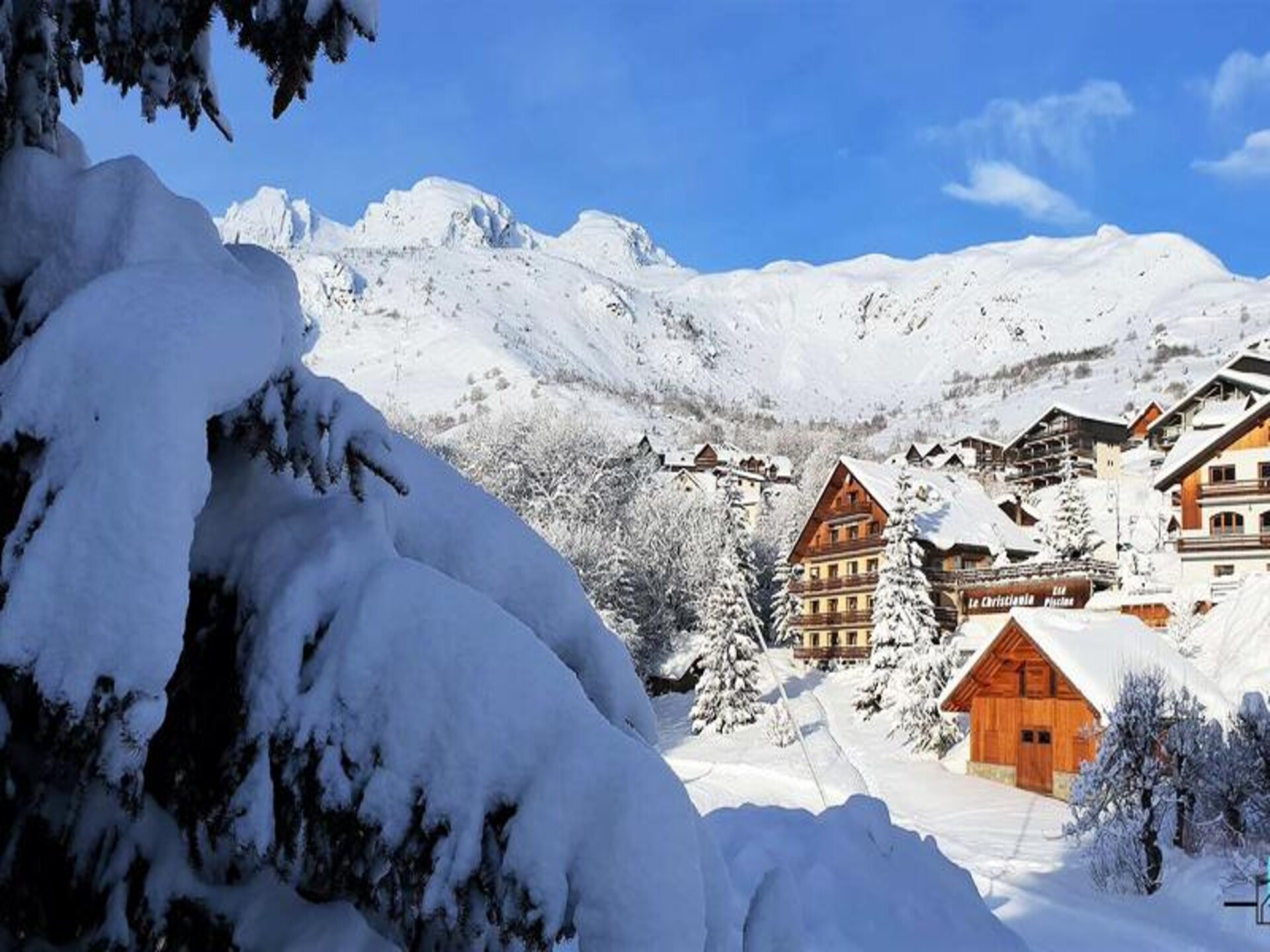 Ruim triplex chalet voor 8 personen, op loopafstand van de pistes in Saint Sorlin - foto 21