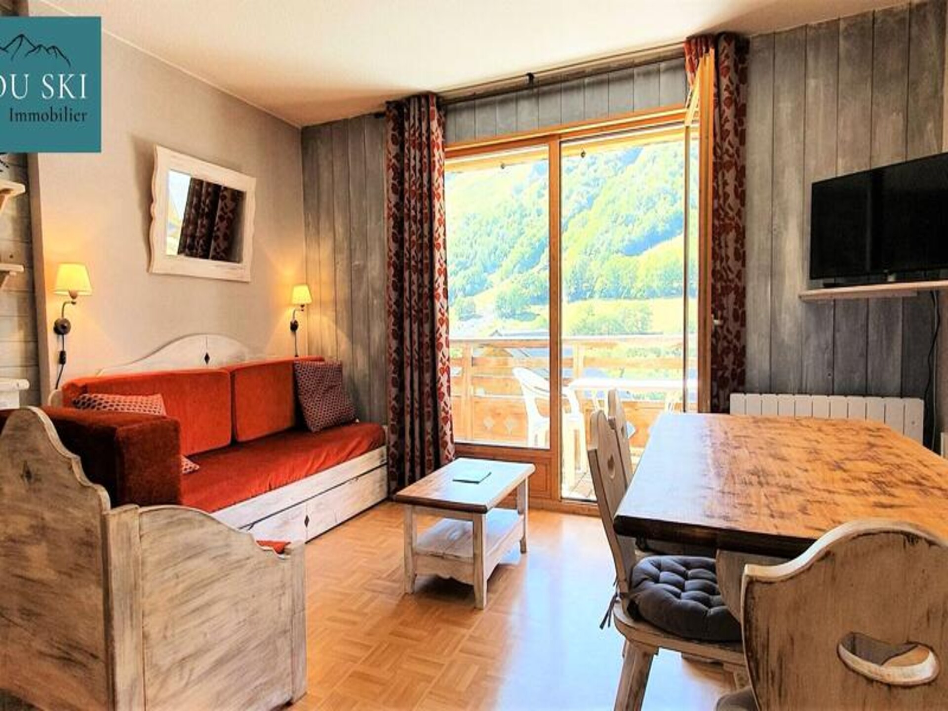 Knus appartement met balkon en bergzicht in Saint-Sorlin-d'Arves - foto 4