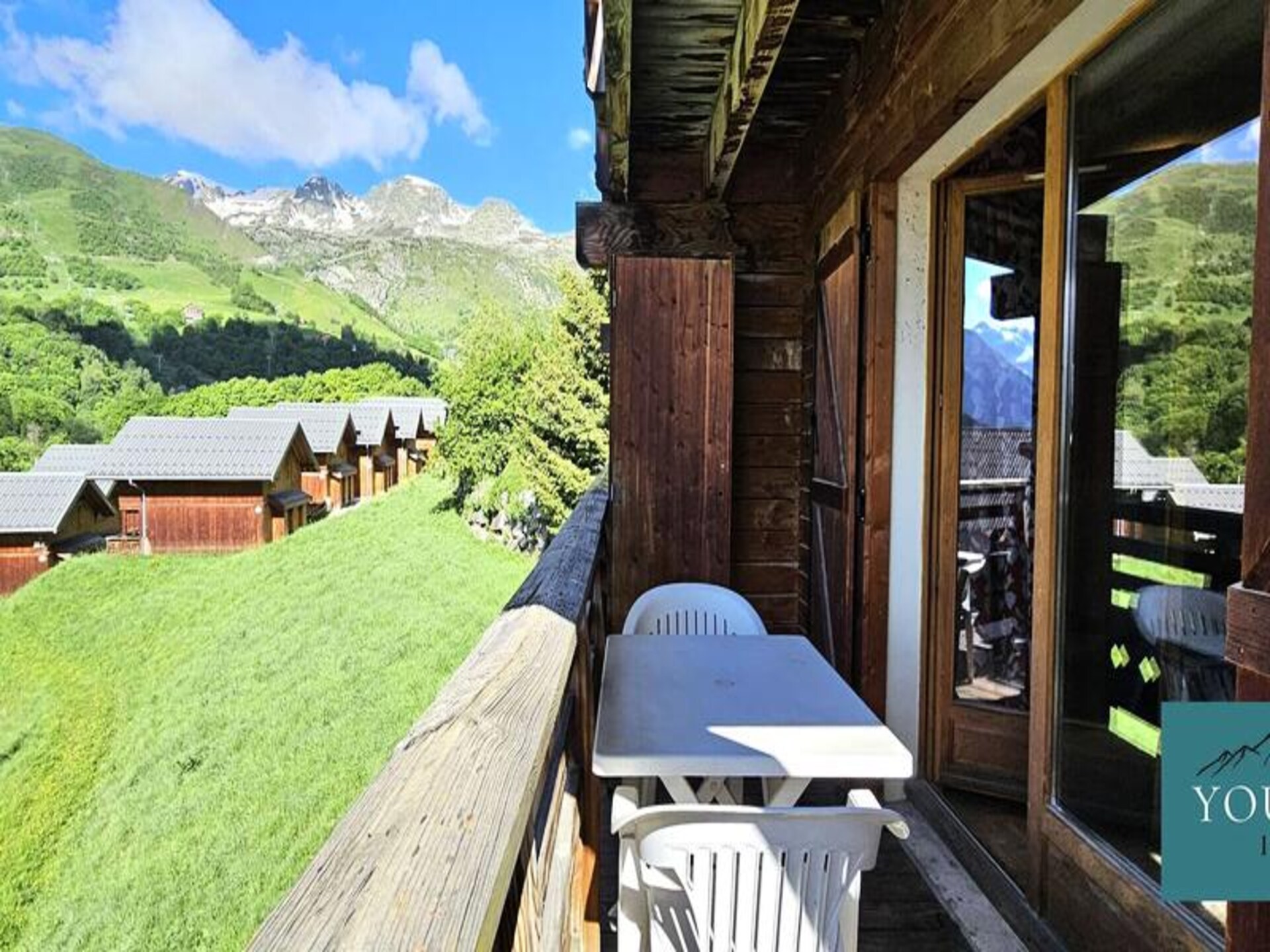 Knus appartement met balkon en bergzicht in Saint-Sorlin-d'Arves - foto 21