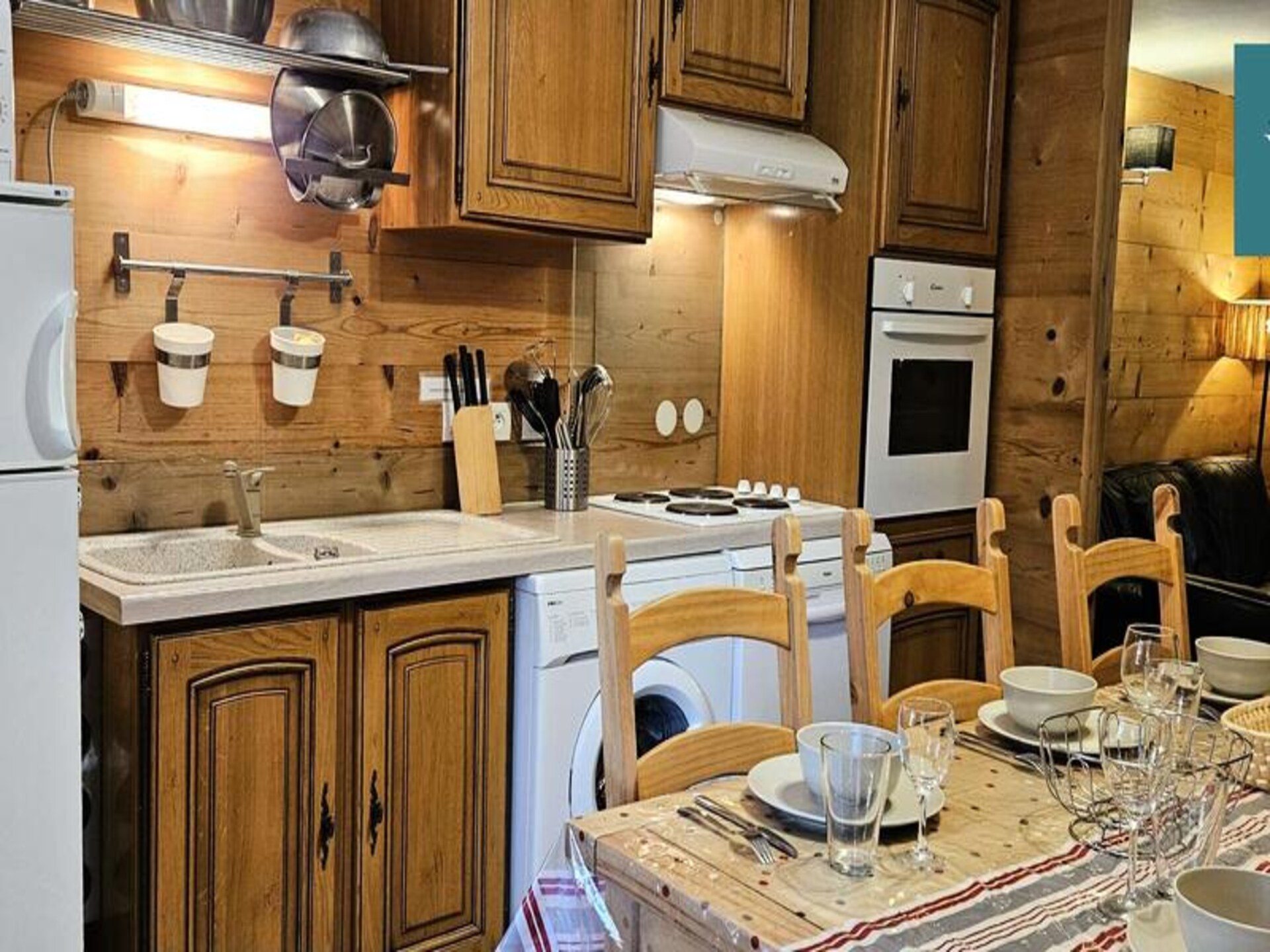 Authentiek duplex appartement aan de piste in Saint Sorlin d'Arves - foto 4