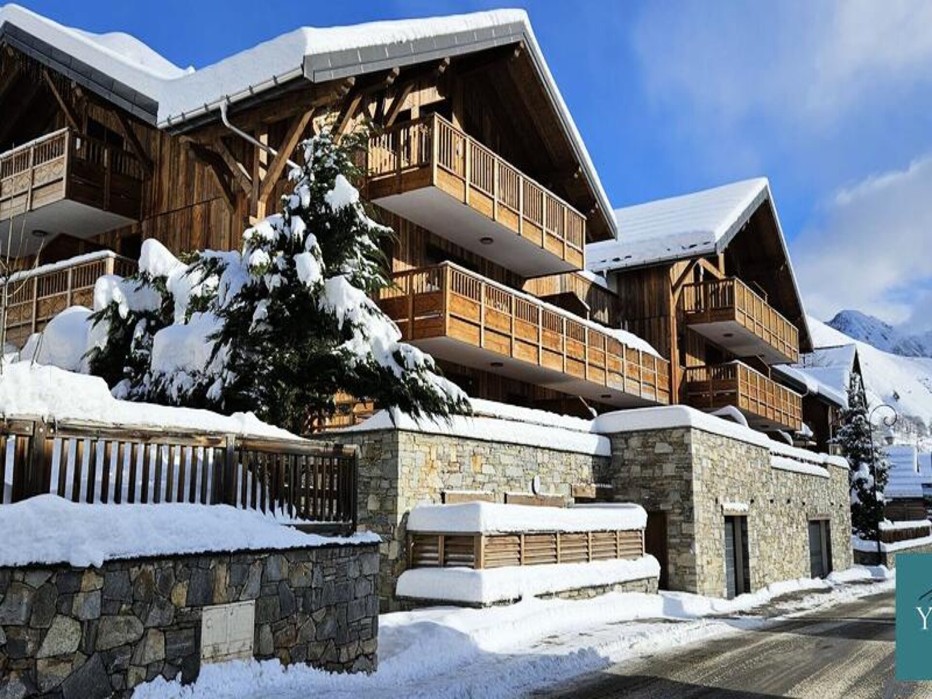 Riant appartement voor 7 personen met balkon en uitzicht op de bergen in St Sorlin - foto 5