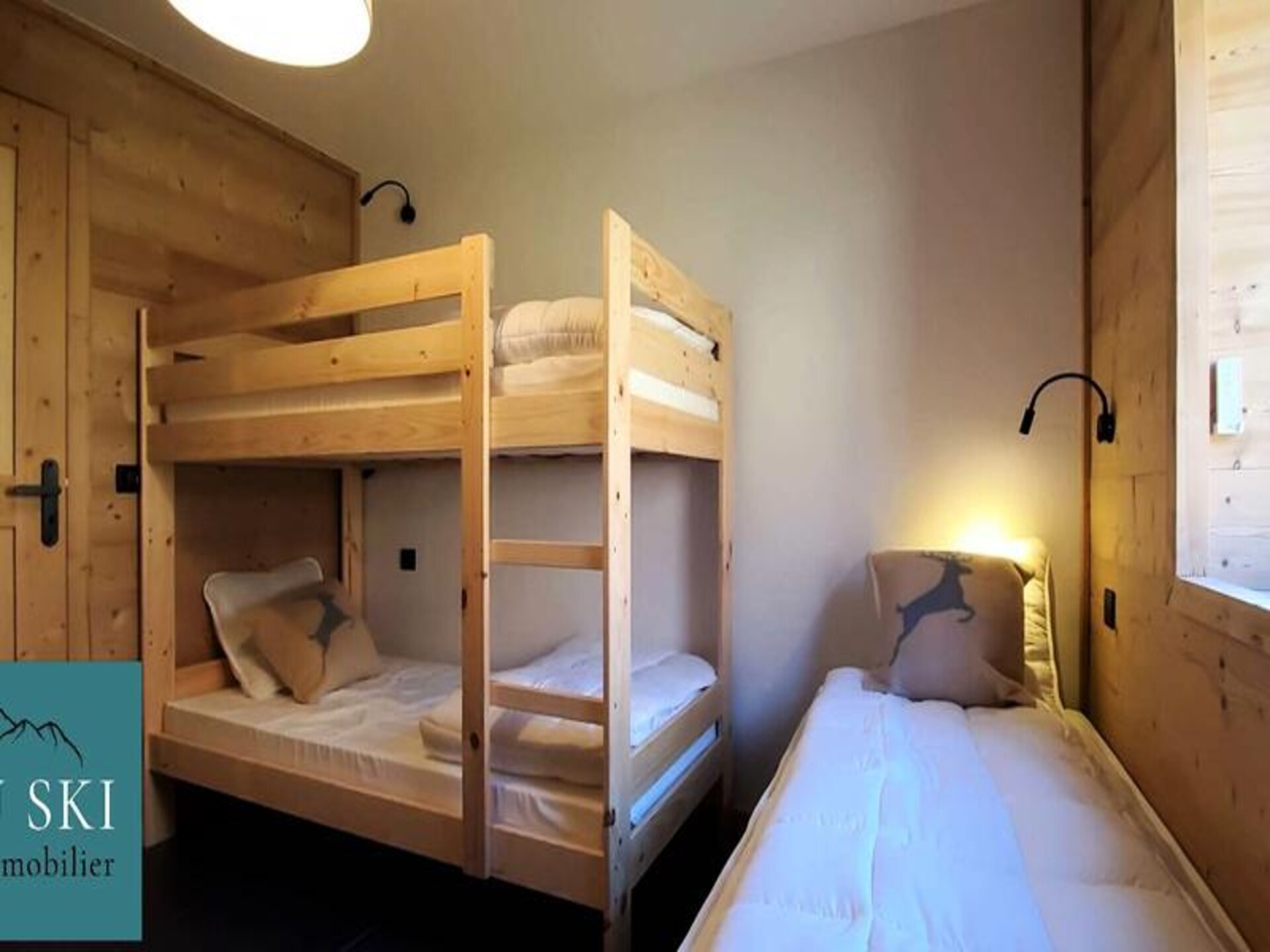 Riant appartement voor 7 personen met balkon en uitzicht op de bergen in St Sorlin - foto 11