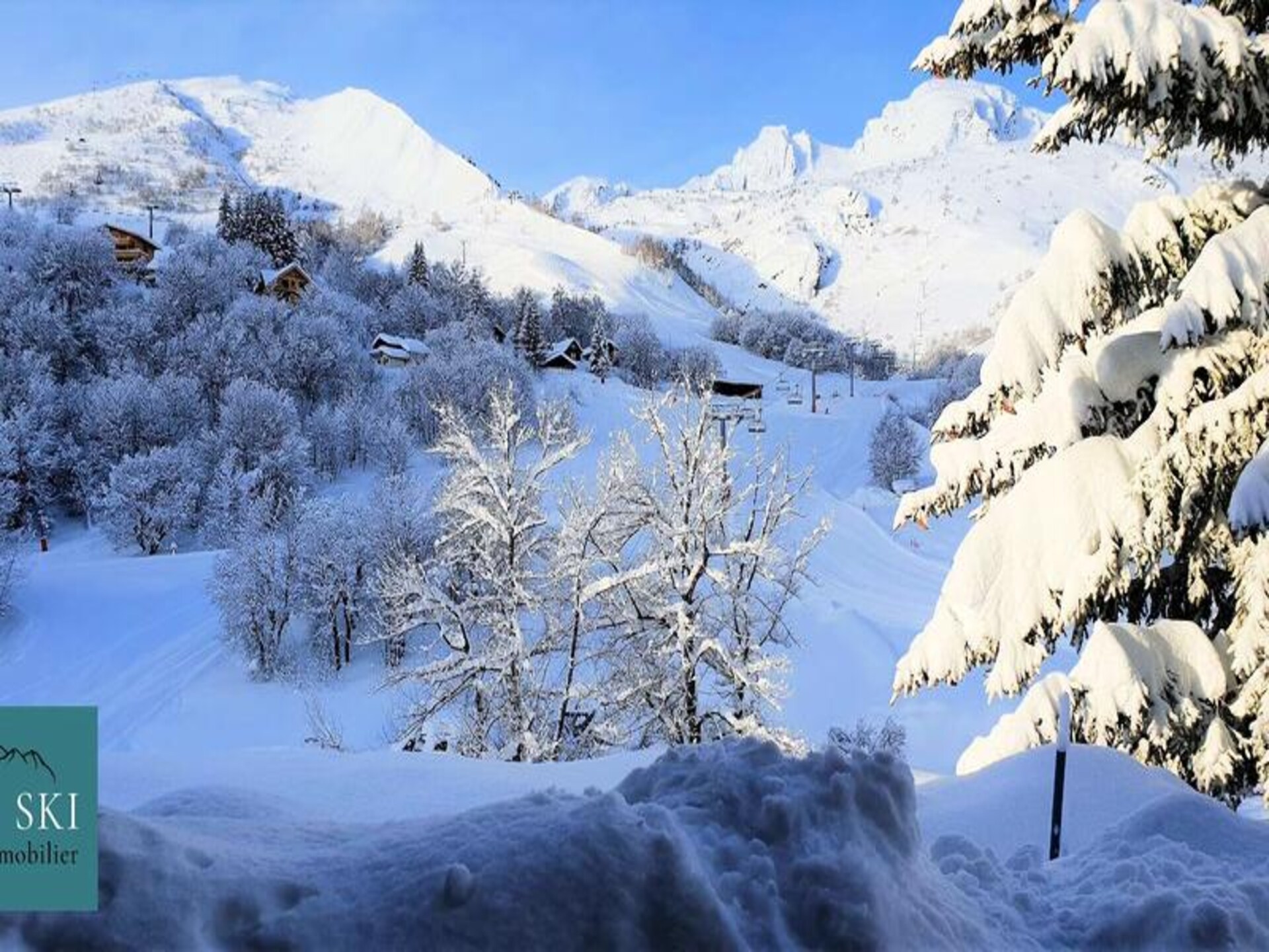 Ruim appartement in St Sorlin d'Arves voor 7 personen - foto 19