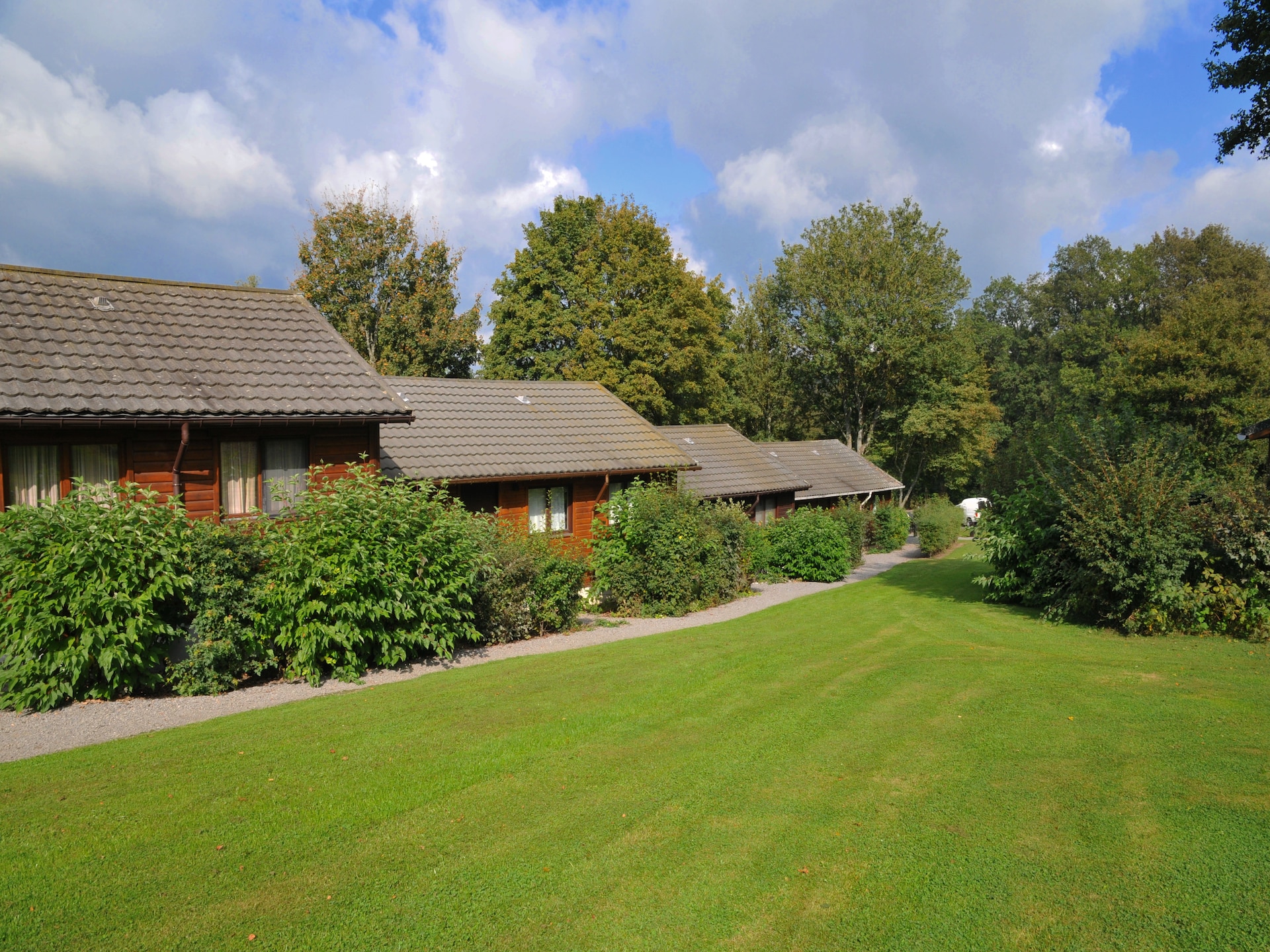 6-persoons houten bungalow in groen Jupille met hondvriendelijk terras - foto 6