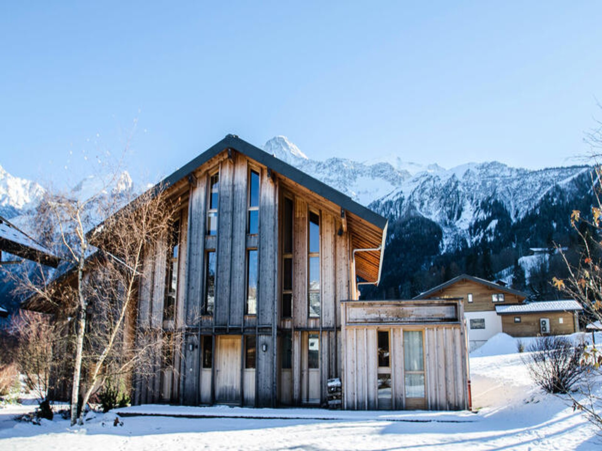 Modern chalet voor 12 personen in Les Houches, op 200 meter van de piste - foto 2
