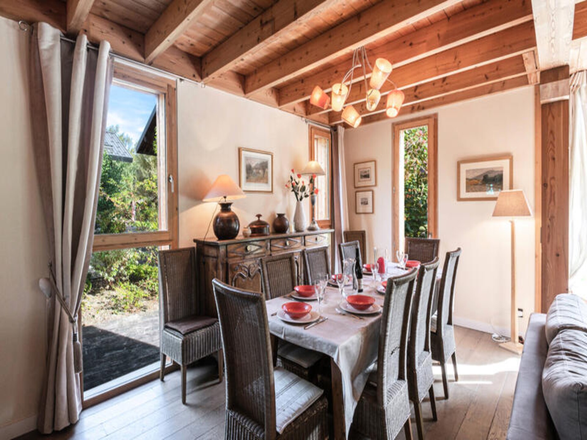 Modern chalet voor 12 personen in Les Houches, op 200 meter van de piste - foto 8