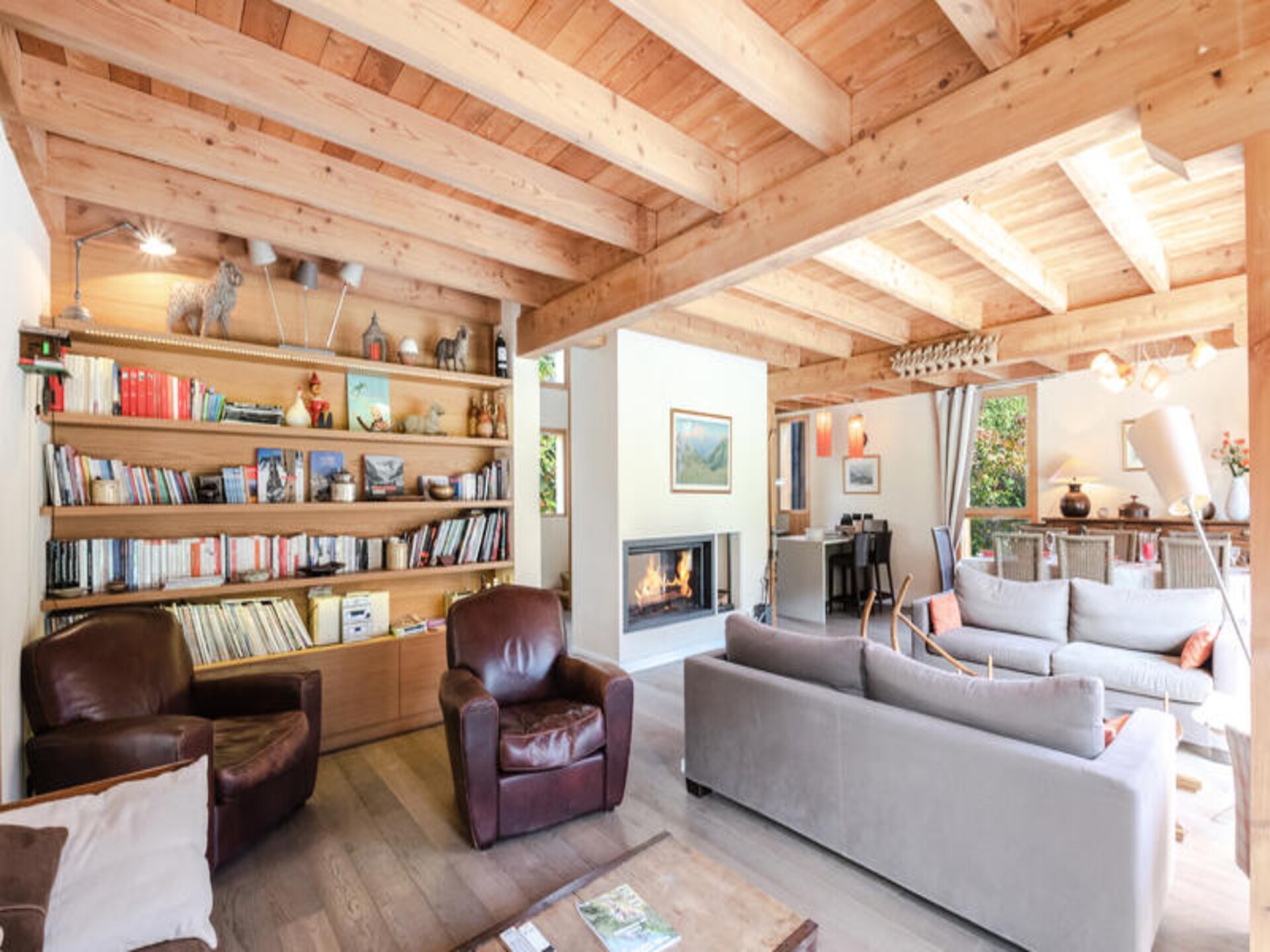Modern chalet voor 12 personen in Les Houches, op 200 meter van de piste - foto 10