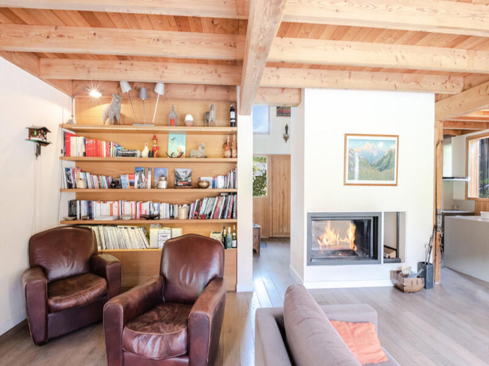 Modern chalet voor 12 personen in Les Houches, op 200 meter van de piste - foto 12