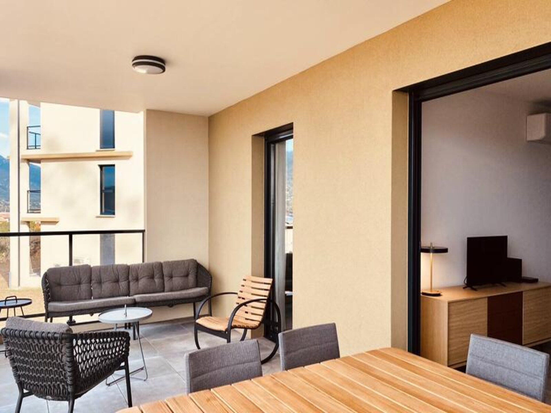 Comfortabel appartement in Propriano met zeezicht voor 6 personen - foto 8