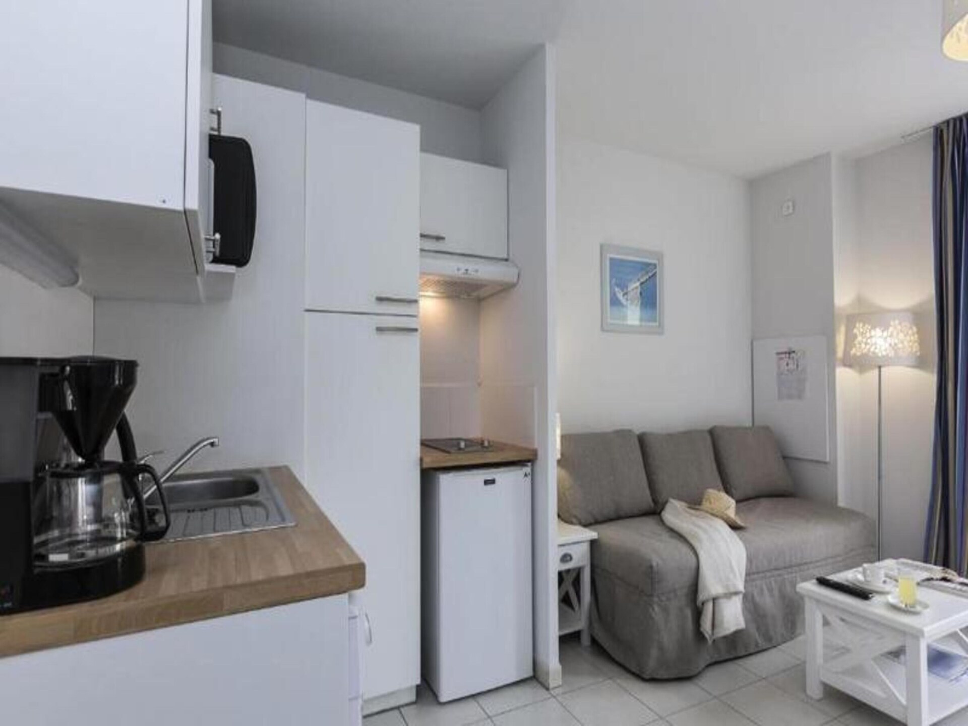 Knusse studio voor 2 bij het meer van Hourtin, op 400m van de haven - foto 12
