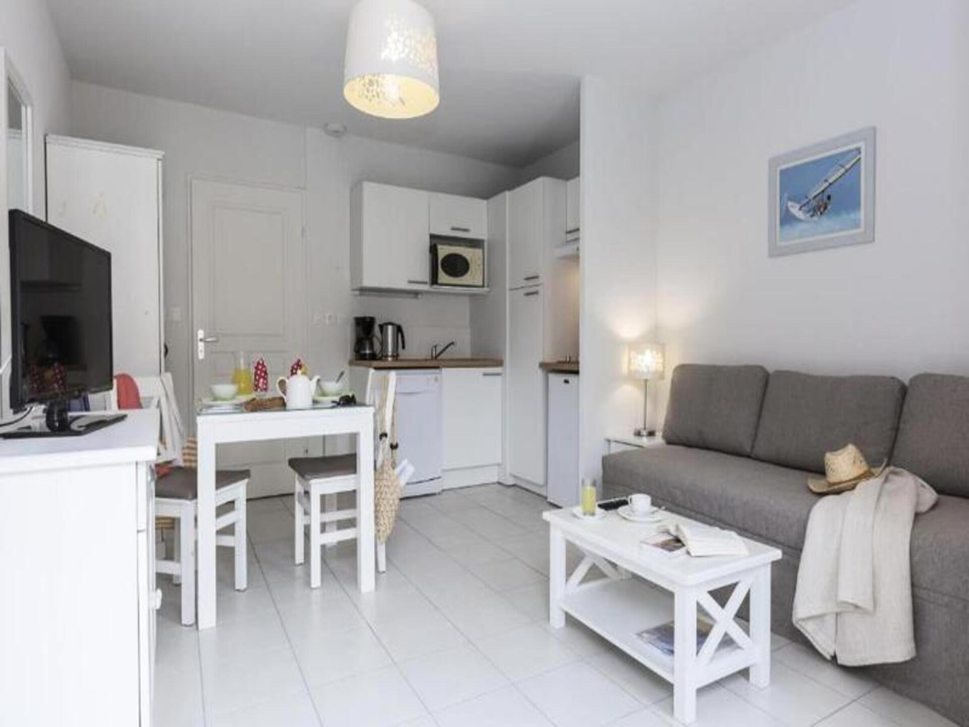 Knusse studio voor 2 bij het meer van Hourtin, op 400m van de haven - foto 10