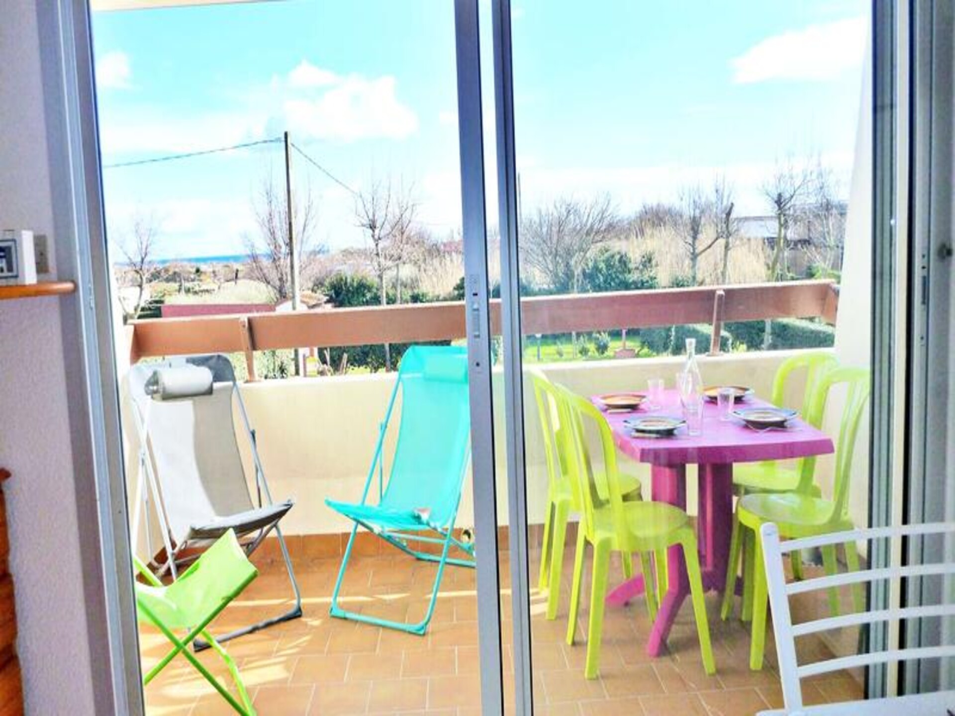 Studio vlakbij strand in Marseillan met terras, 4 personen - foto 2
