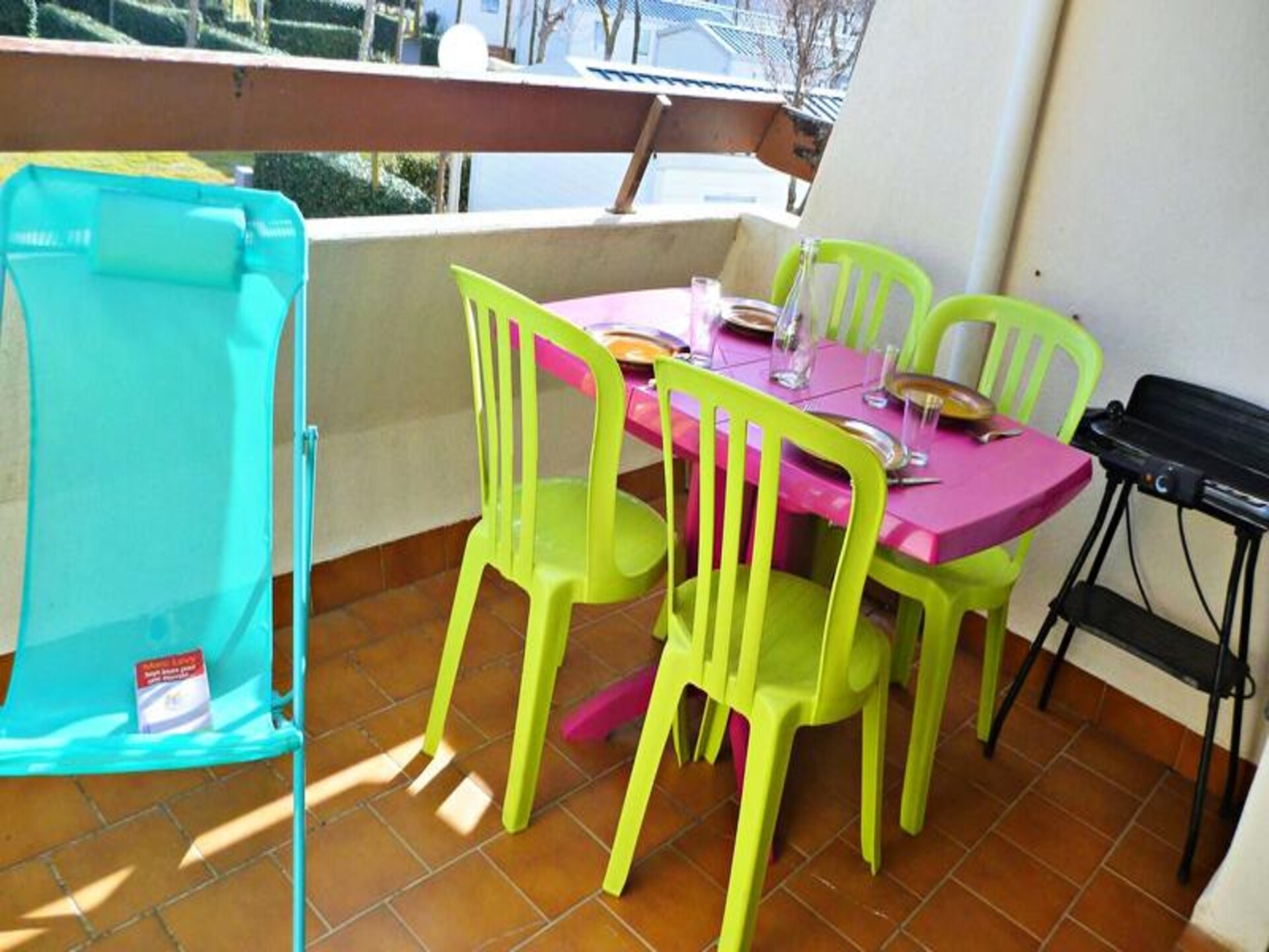 Studio vlakbij strand in Marseillan met terras, 4 personen - foto 10