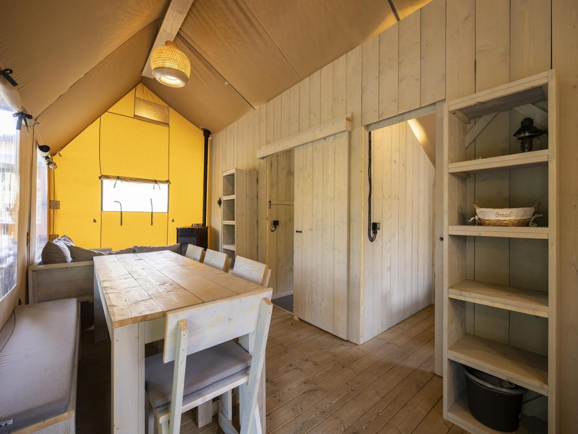 Ranger Lodge in Dochamps: Glamping voor 8 met panoramisch Ardennen uitzicht - foto 10