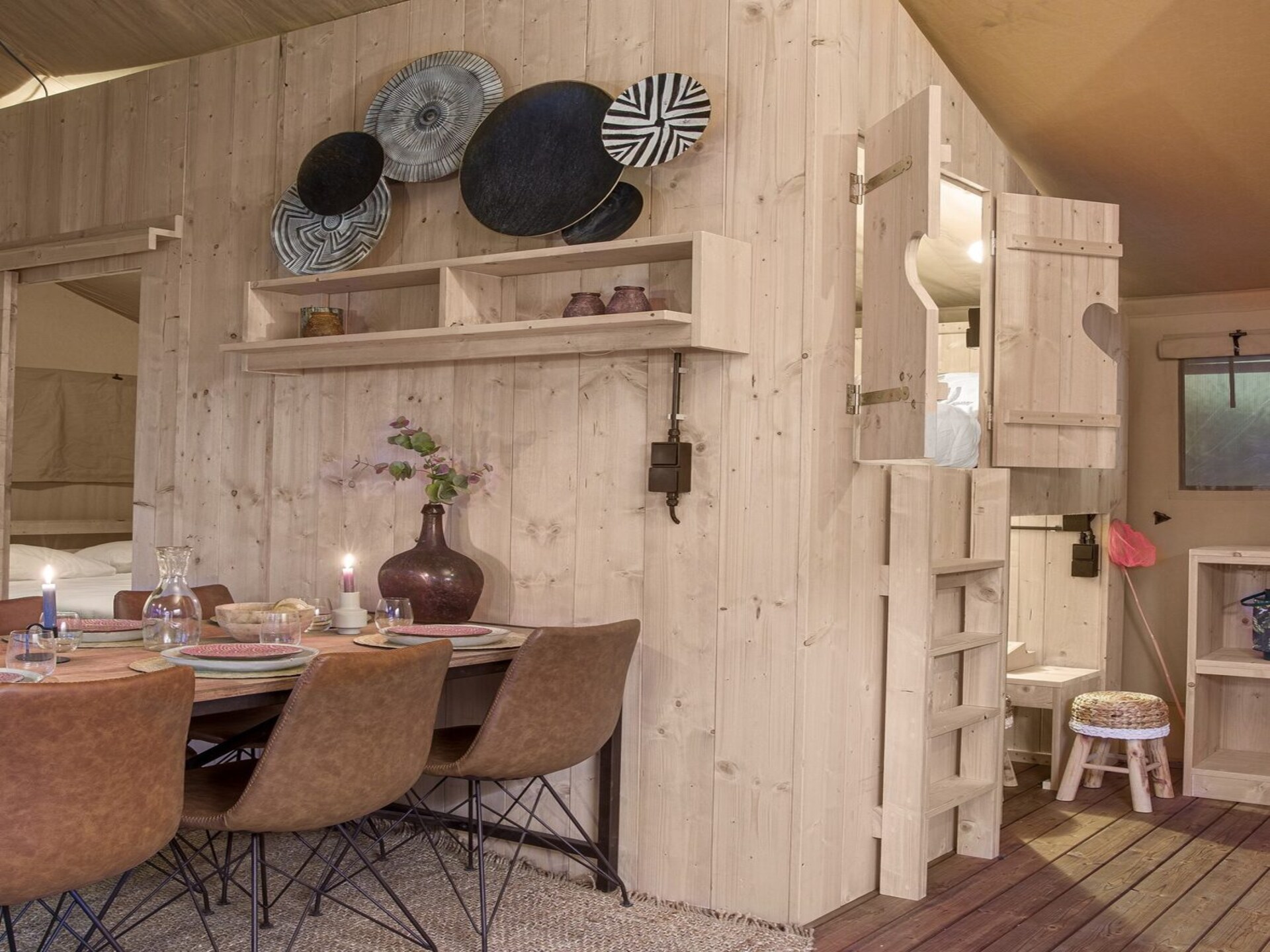 Glamping tent Dreamer in Dochamps met prachtig Ardennen uitzicht - foto 4
