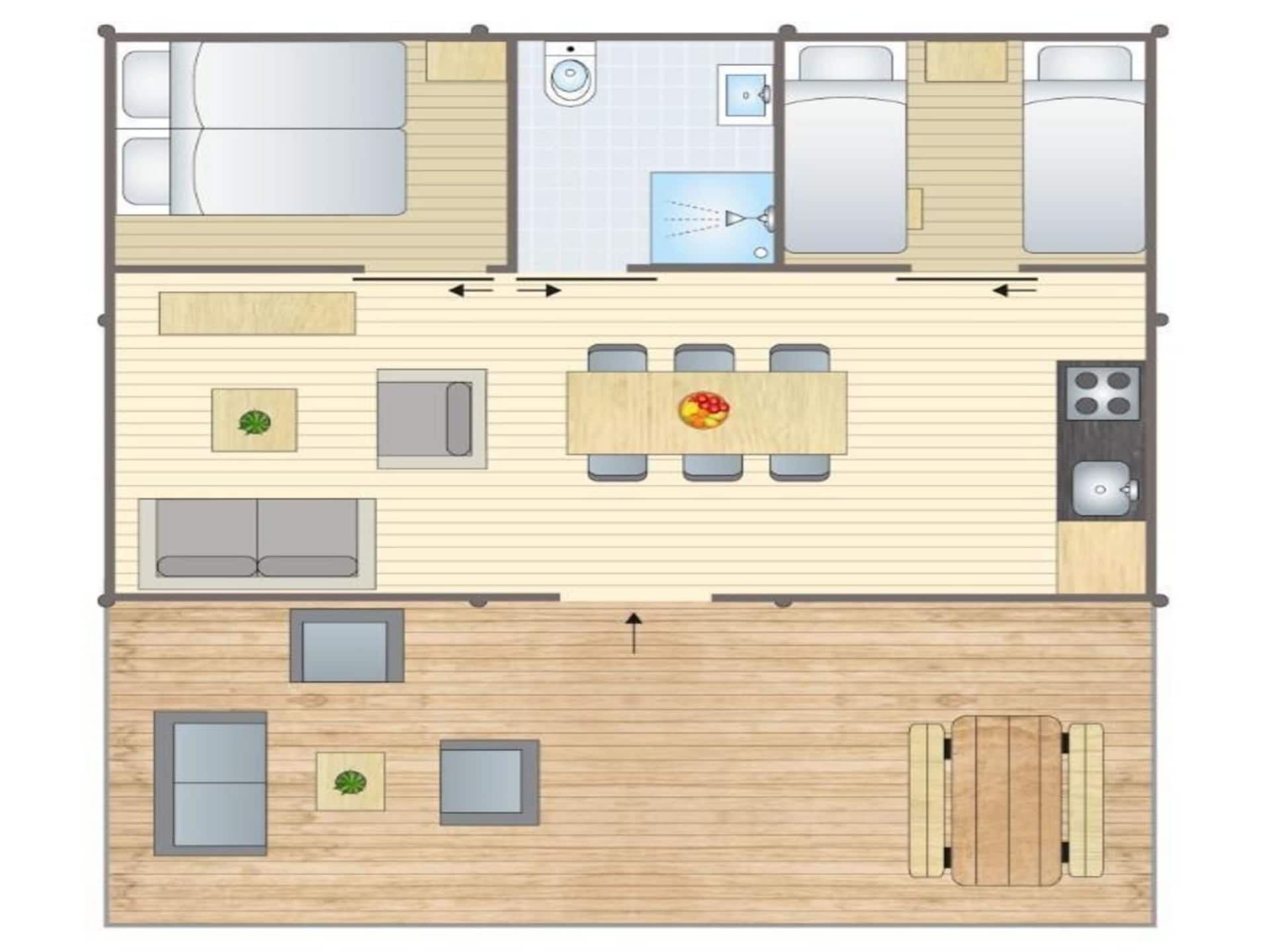 Luxe appartement Stardust 40 Family Lodge in Dochamps - foto 40