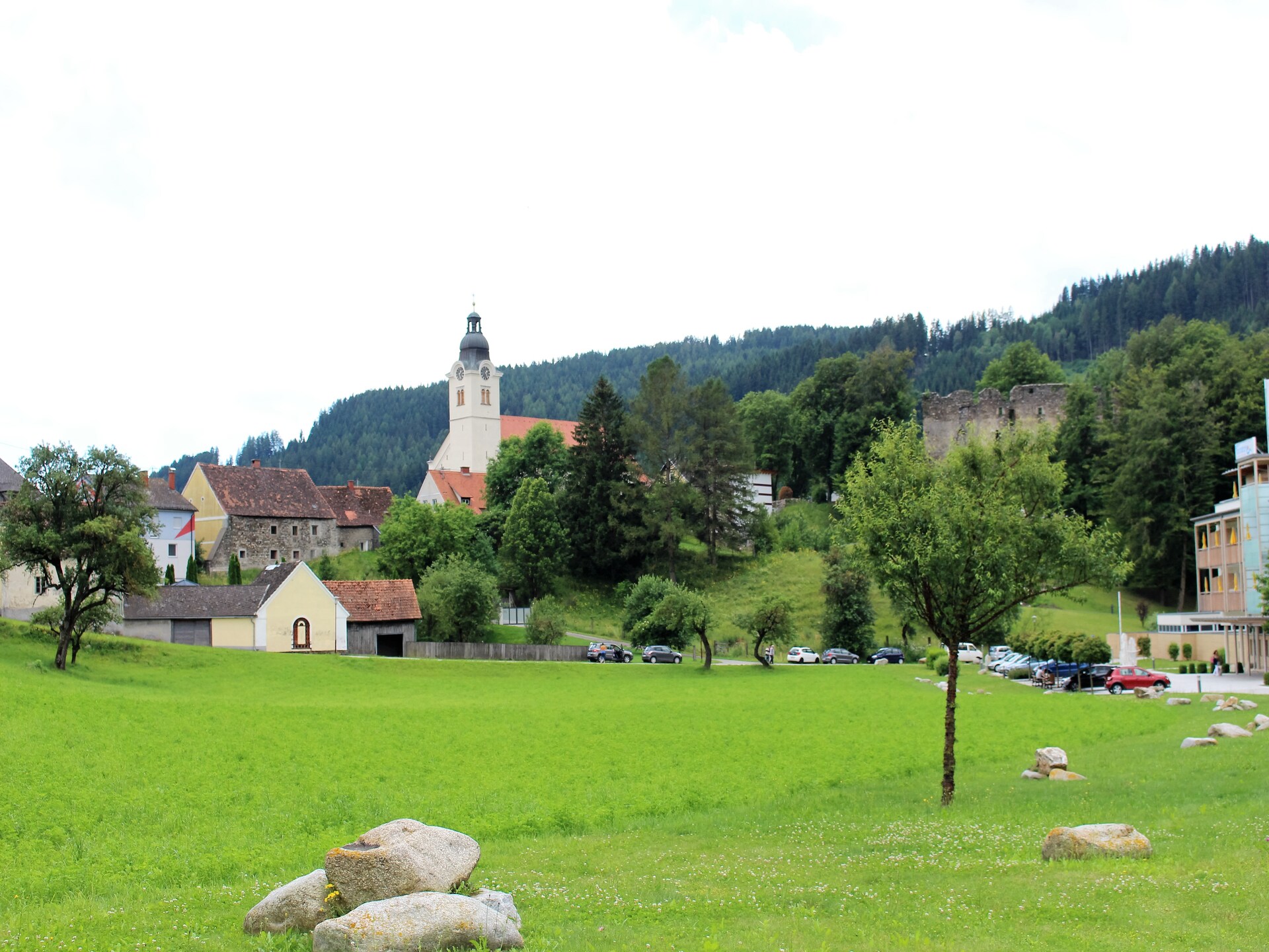 Rustiek chalet aan de bosrand in Bad St. Leonhard met panoramisch uitzicht - foto 26