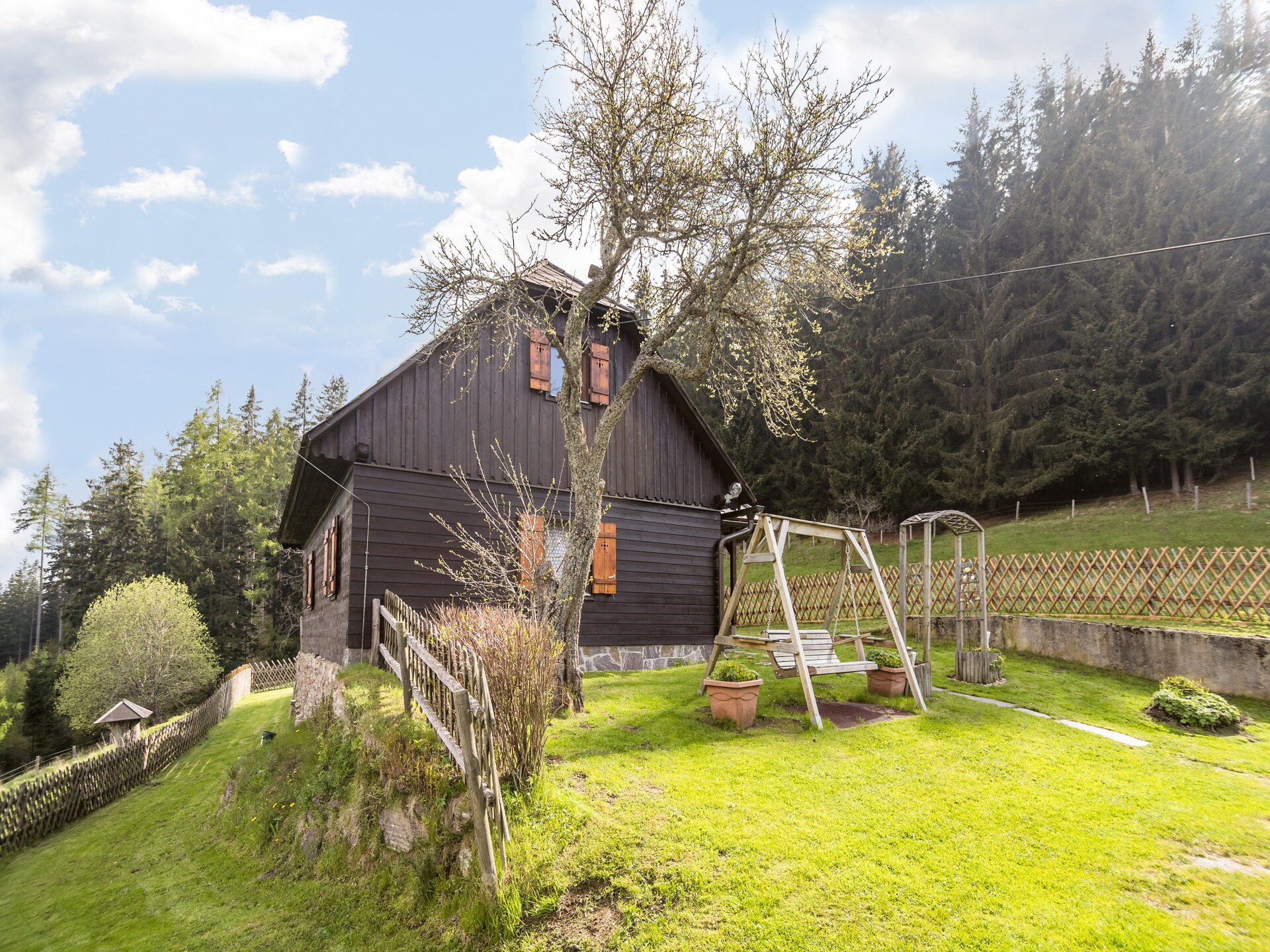 Rustiek chalet aan de bosrand in Bad St. Leonhard met panoramisch uitzicht - foto 22