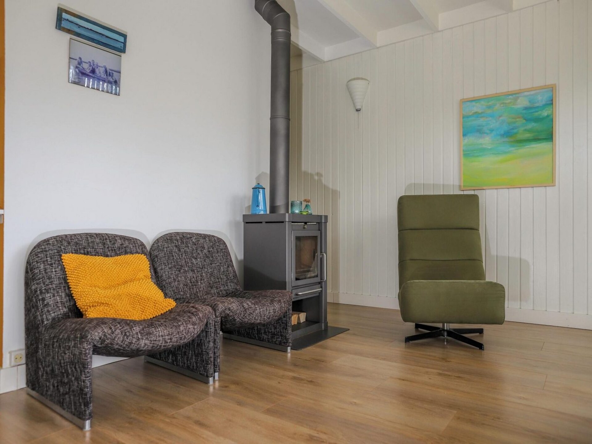 Vrijstaande vakantiebungalow met houtkachel en zonnige tuin in Sint Maartenszee - foto 8