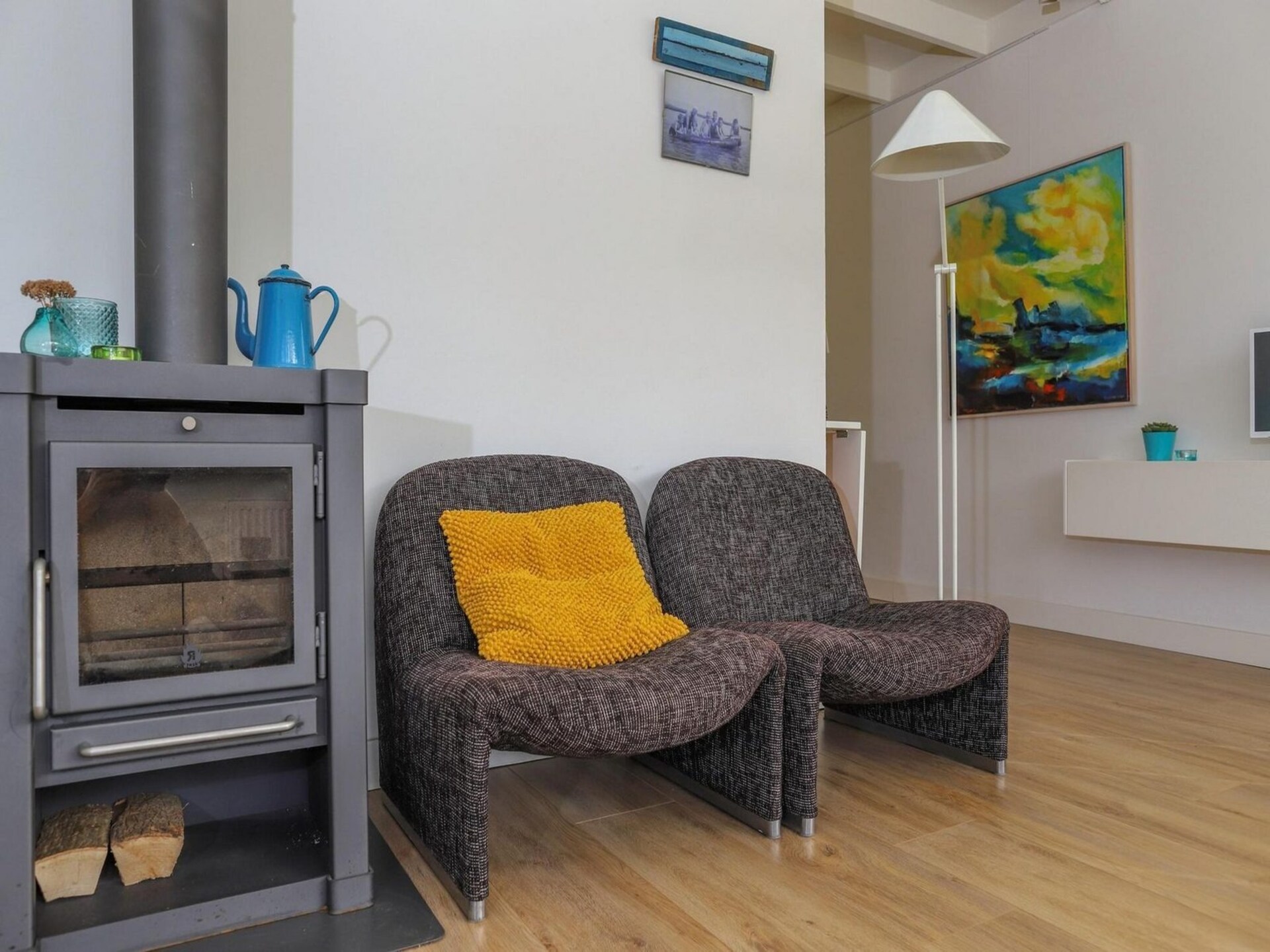 Vrijstaande vakantiebungalow met houtkachel en zonnige tuin in Sint Maartenszee - foto 21