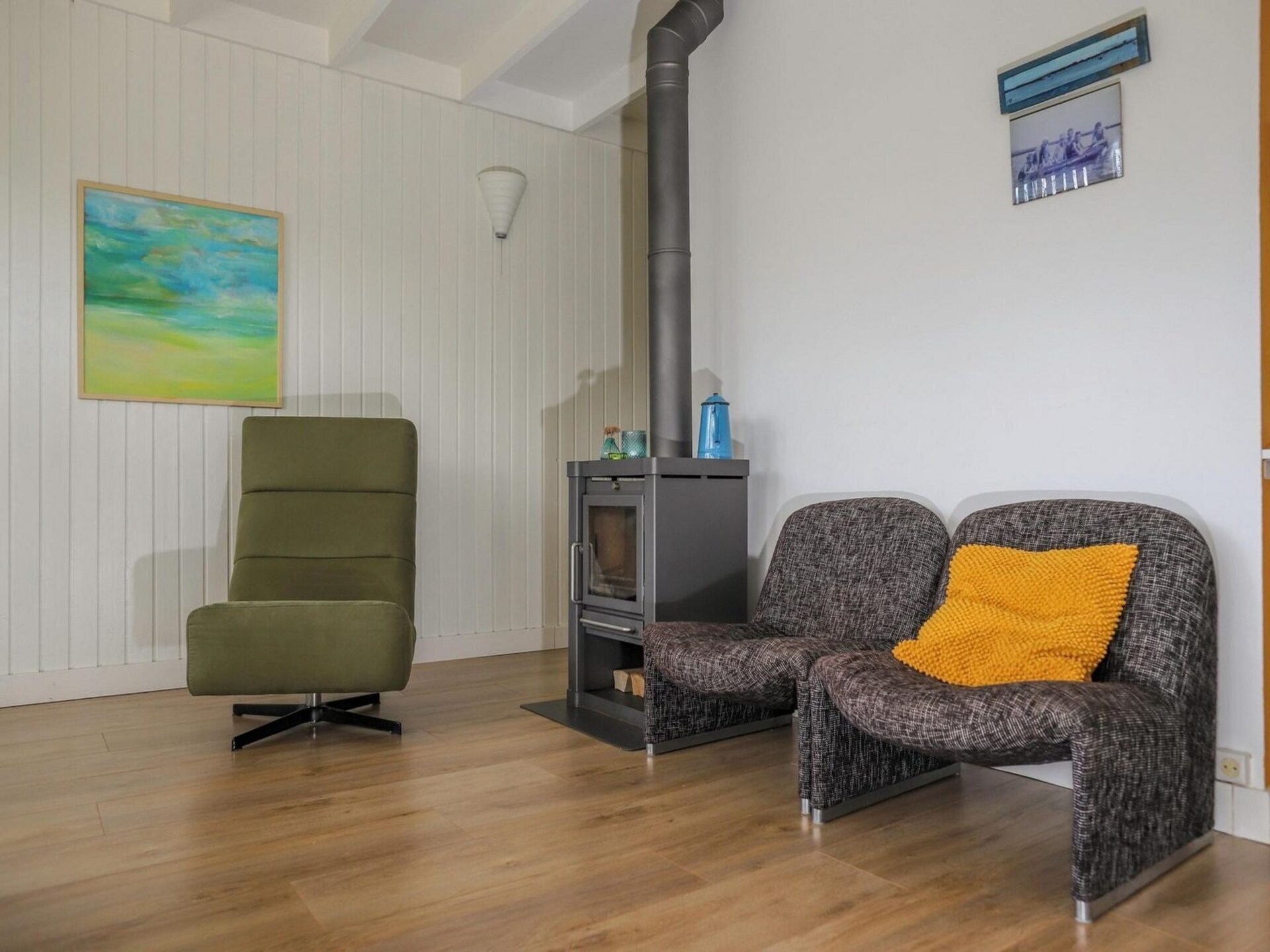 Vrijstaande vakantiebungalow met houtkachel en zonnige tuin in Sint Maartenszee - foto 22