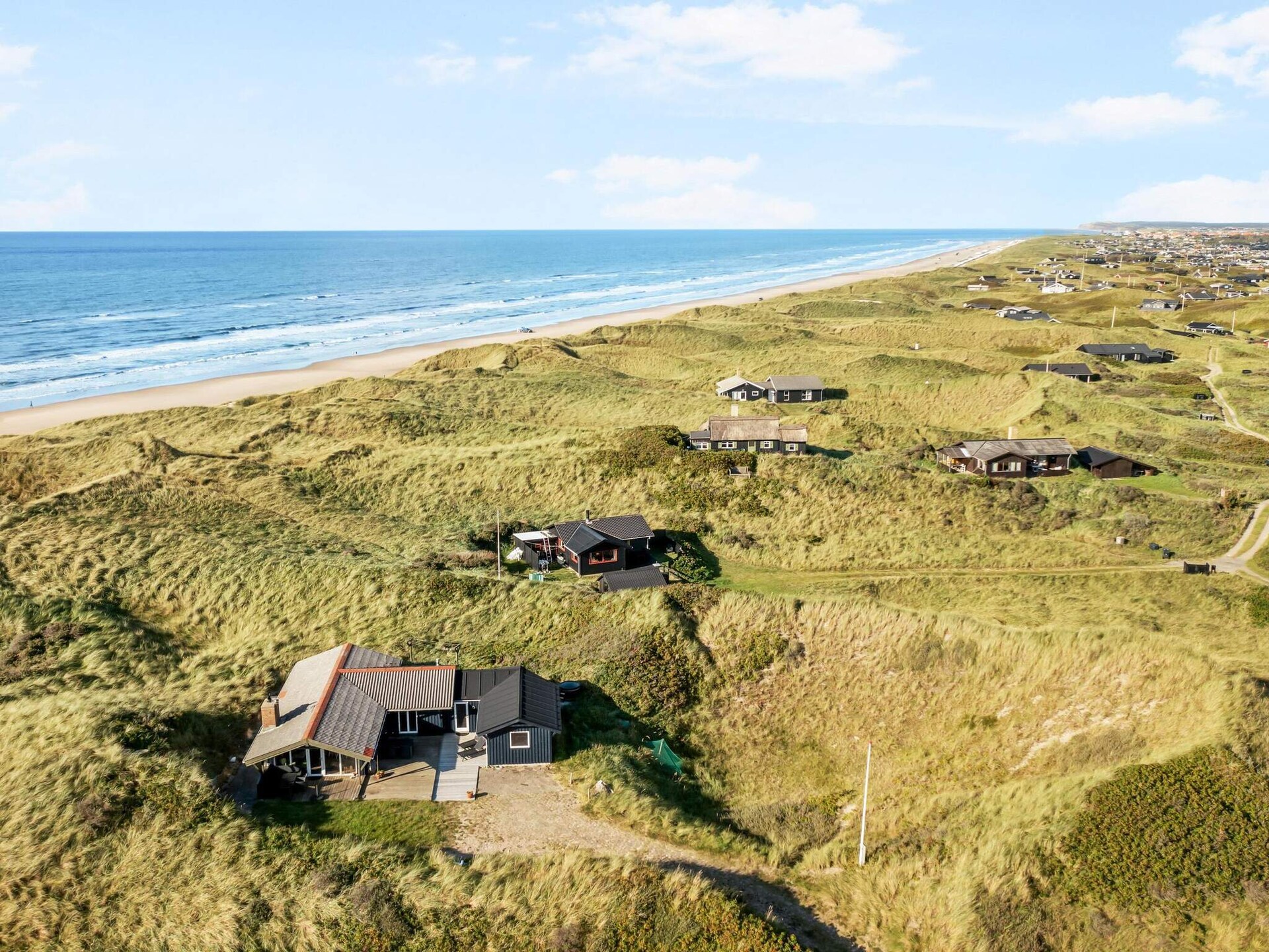 Vrijstaand vakantiehuis op 100m van de zee in Løkken met gratis Netflix - foto 4