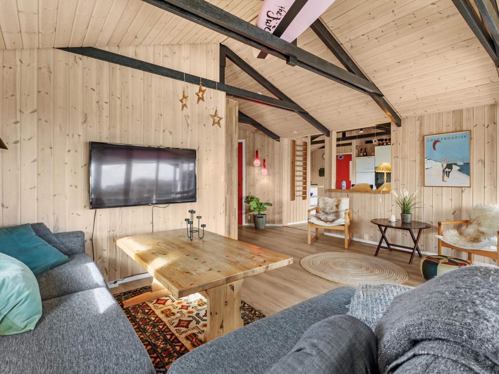 Vrijstaand vakantiehuis op 100m van de zee in Løkken met gratis Netflix - foto 12