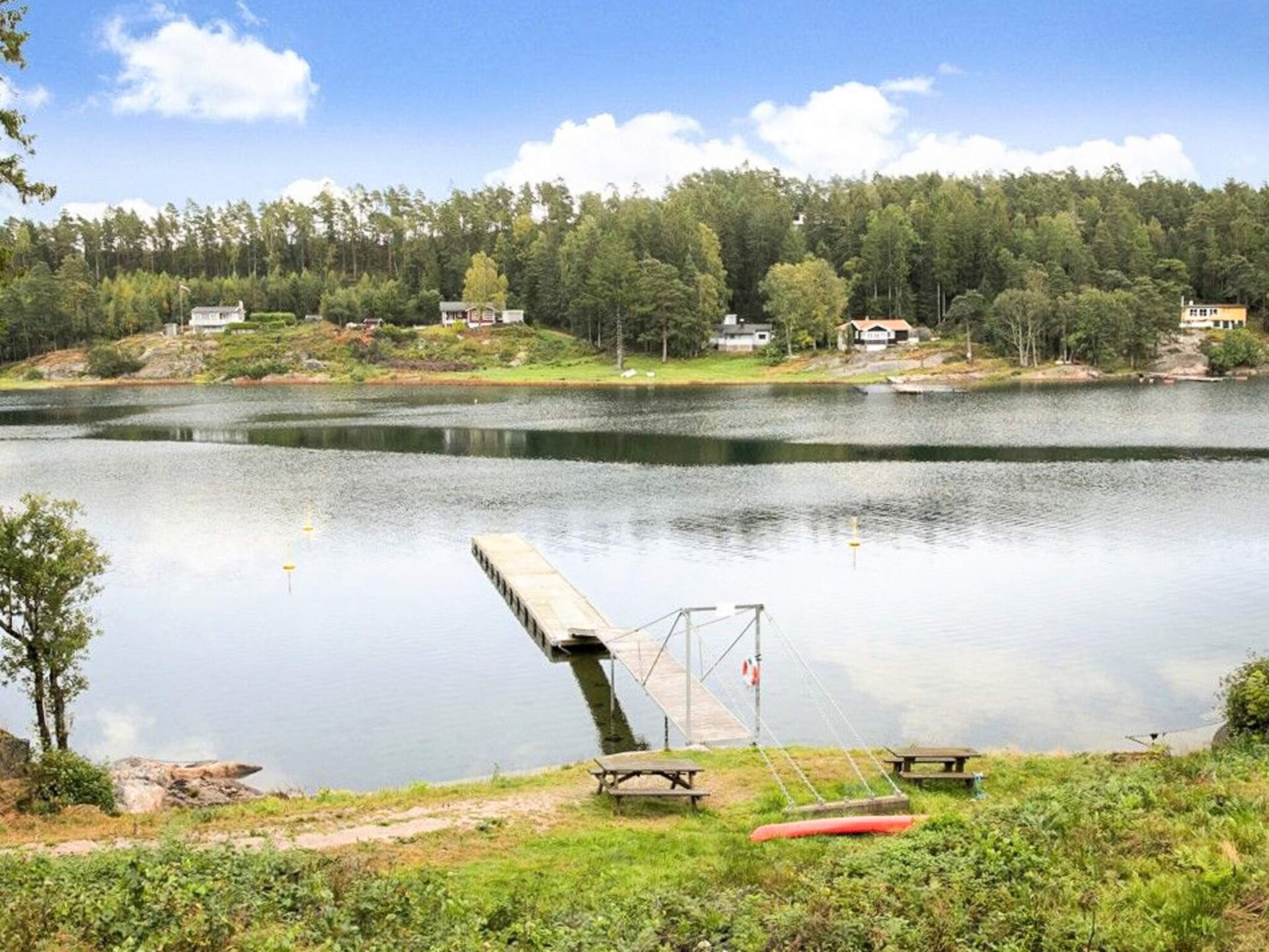 Modern vakantiehuis met privé-zwembad, sauna & zeezicht bij Engelsviken - foto 15