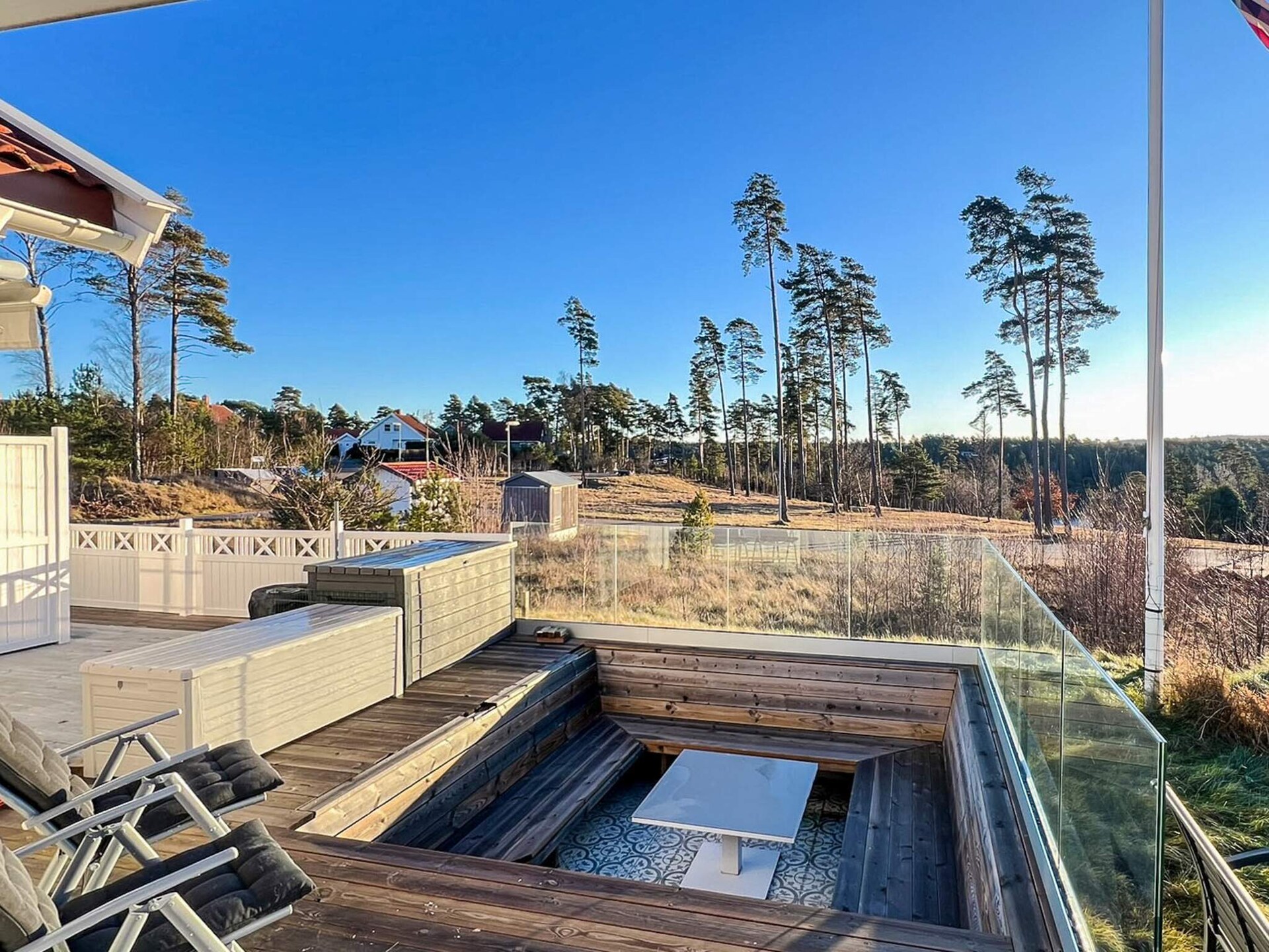 Modern vakantiehuis met privé-zwembad, sauna & zeezicht bij Engelsviken - foto 17