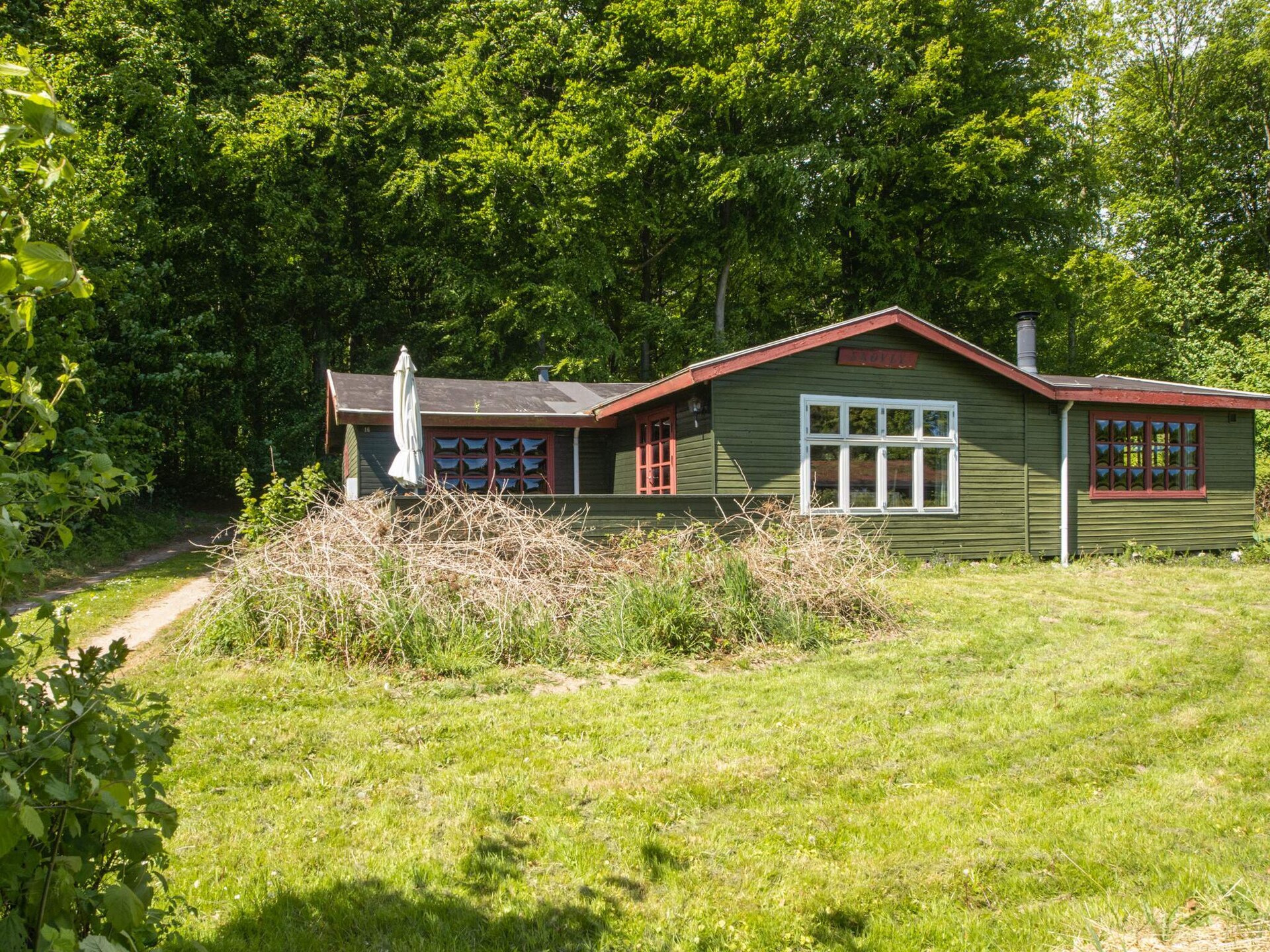 Vrijstaand vakantiehuis aan het fjord bij Haderslev, 200m van het strand - foto 1