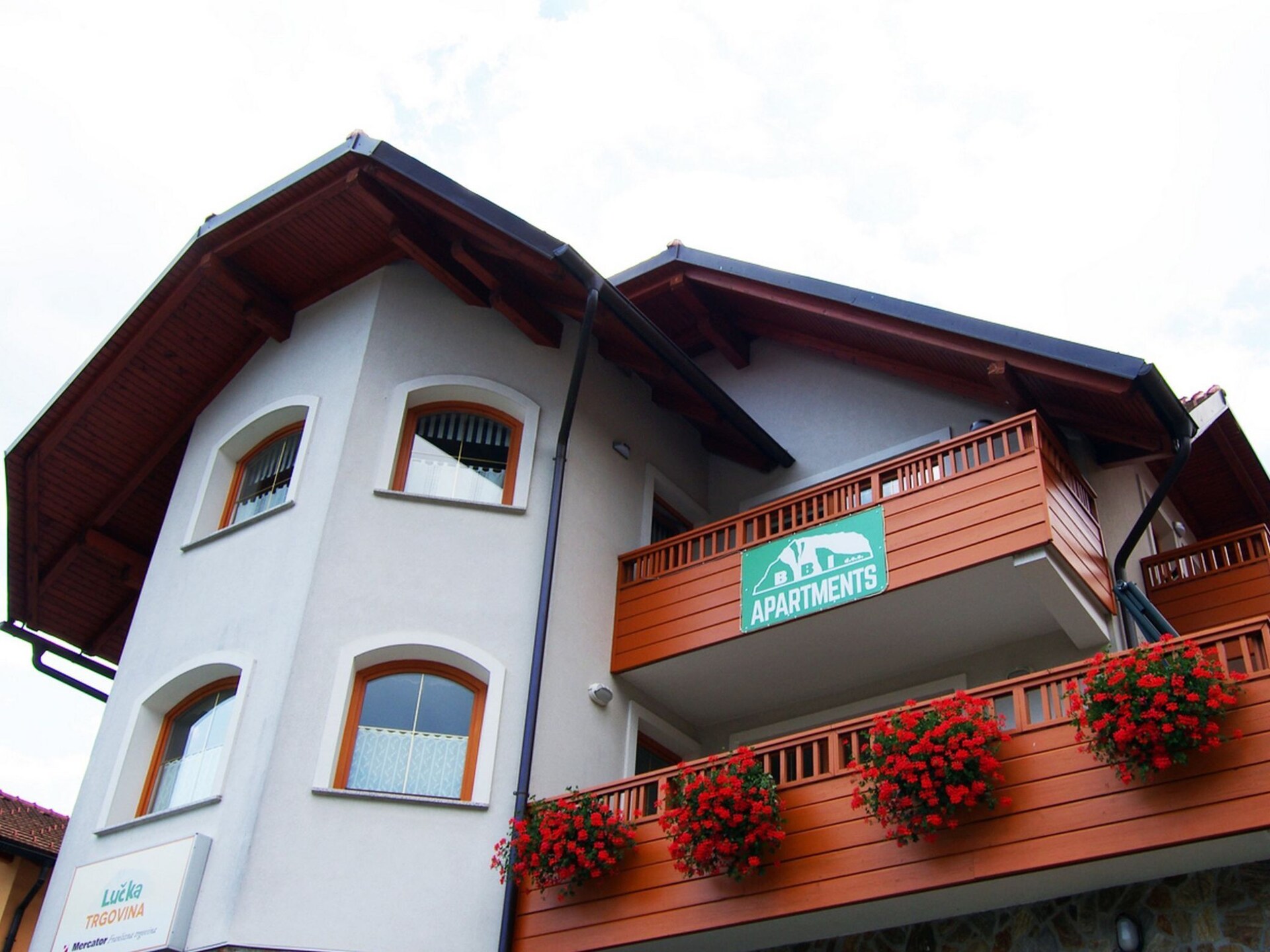 Studio met balkon aan de rivier in het schilderachtige Luče - foto 17
