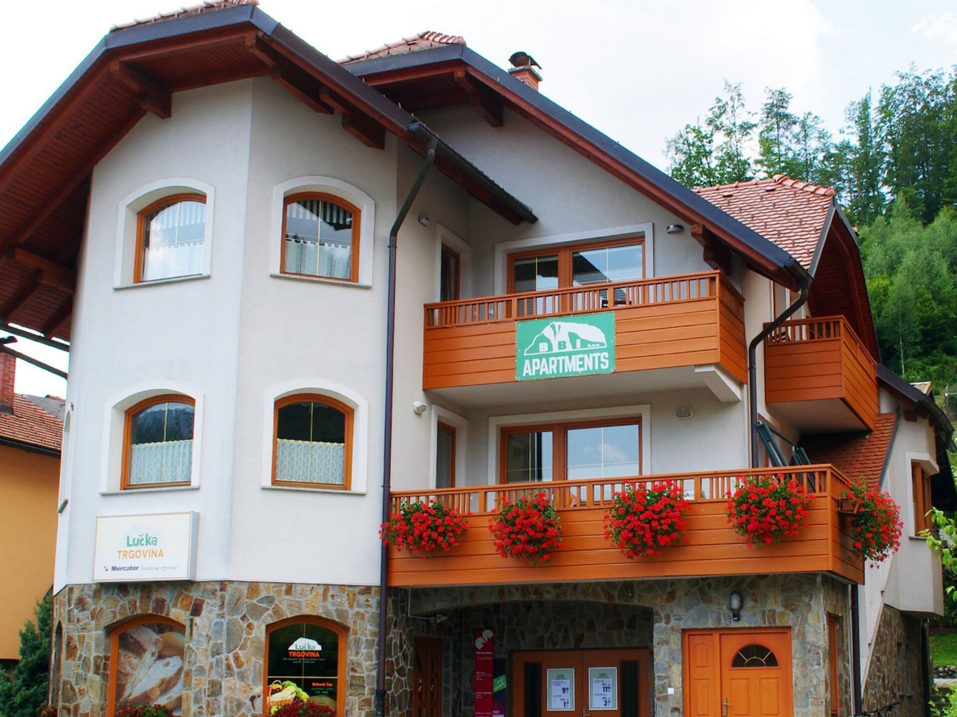 Appartement aan de rivier in Luče met balkon voor 4 personen - foto 13