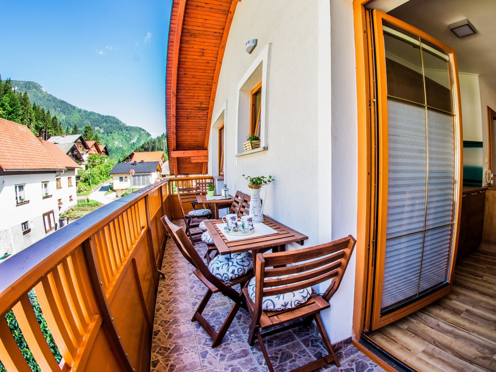 Appartement aan de rivier in Luče met balkon voor 4 personen - foto 10