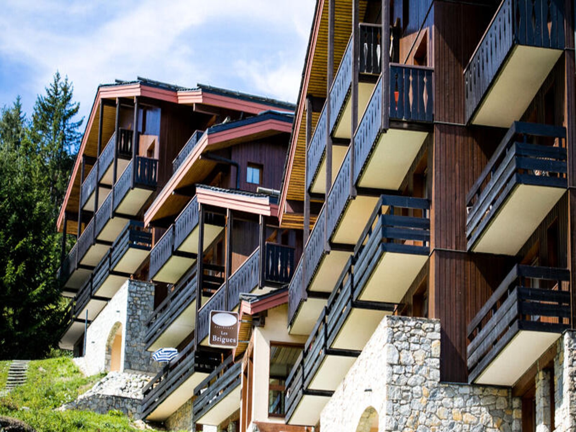 Authentiek appartement in Courchevel 1550, direct aan de piste - foto 2