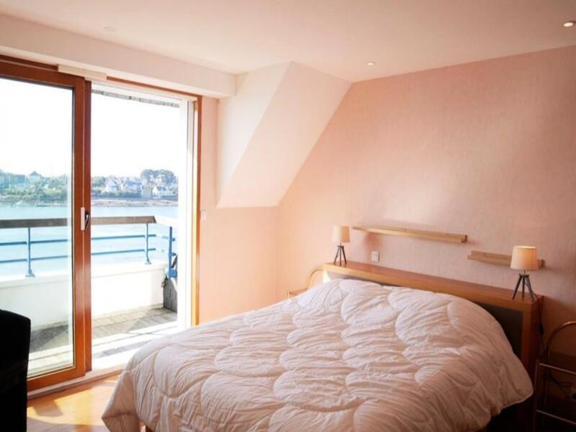 Duplexappartement met panoramisch uitzicht op de haven van Étel - foto 8