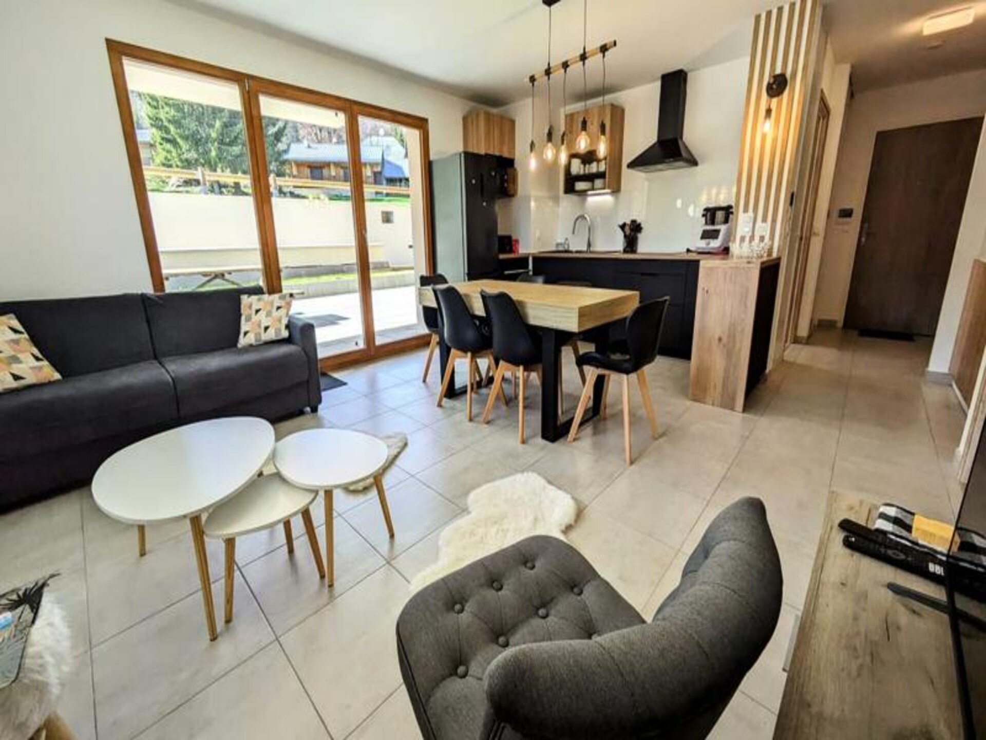 Ruim appartement direct aan de piste in La Féclaz, 7 personen - foto 8