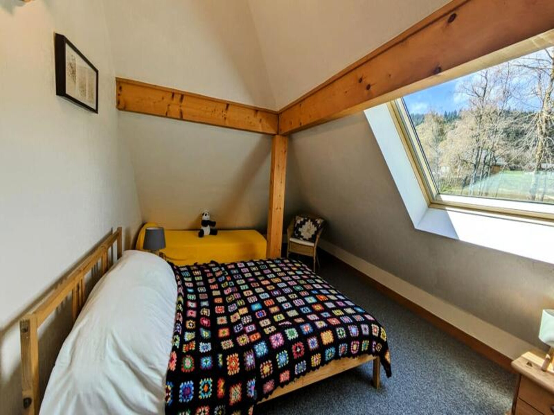 Authentiek chalet voor 6 personen in La Féclaz met tuin en gedeeld zwembad - foto 11