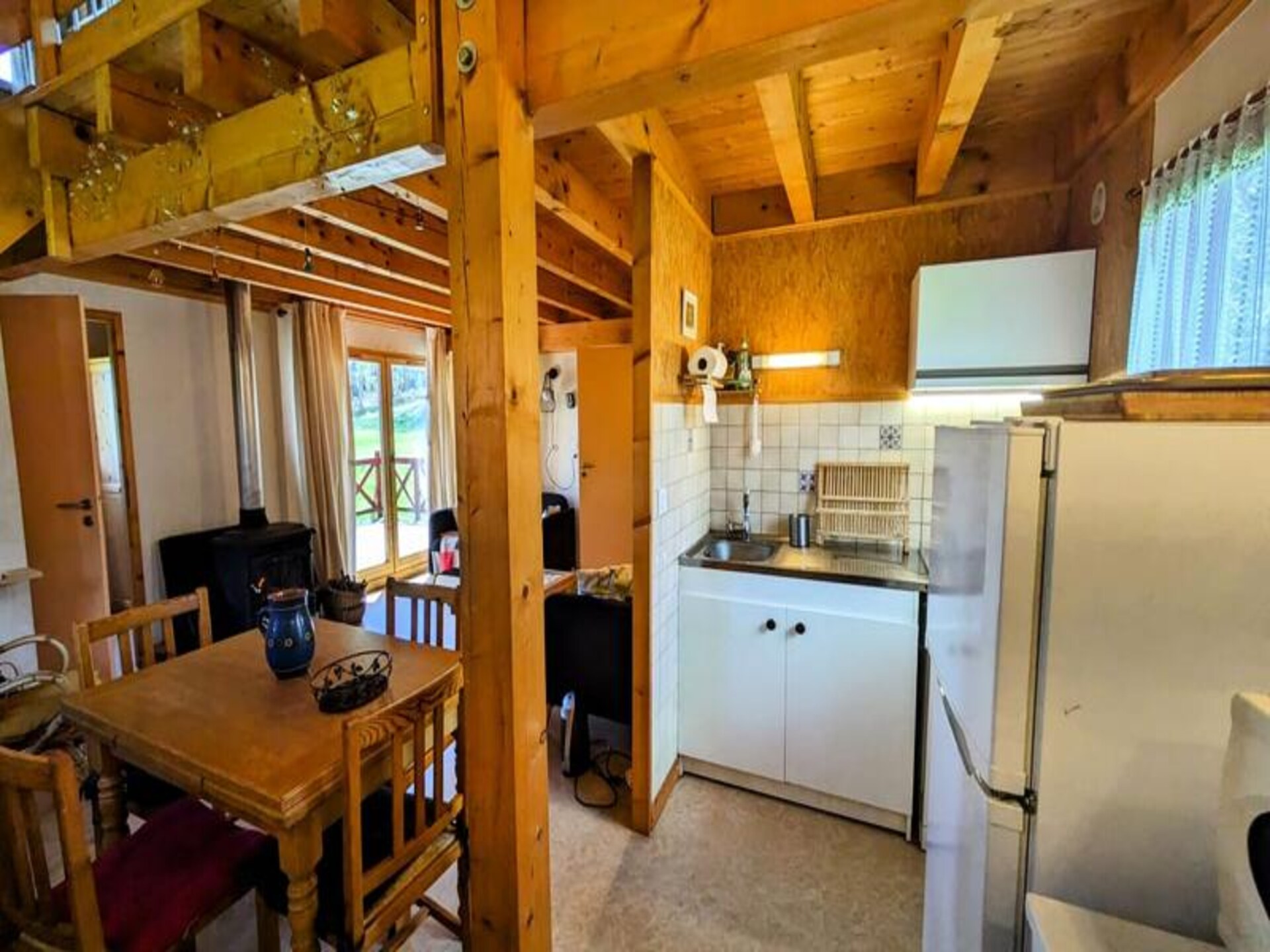 Authentiek chalet voor 6 personen in La Féclaz met tuin en gedeeld zwembad - foto 19
