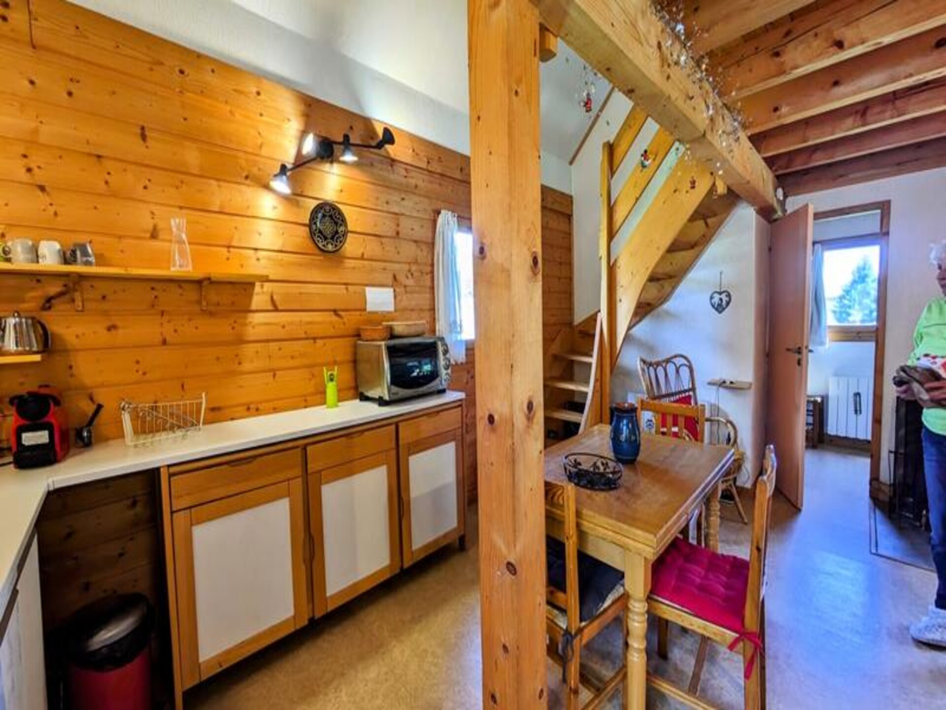 Authentiek chalet voor 6 personen in La Féclaz met tuin en gedeeld zwembad - foto 20