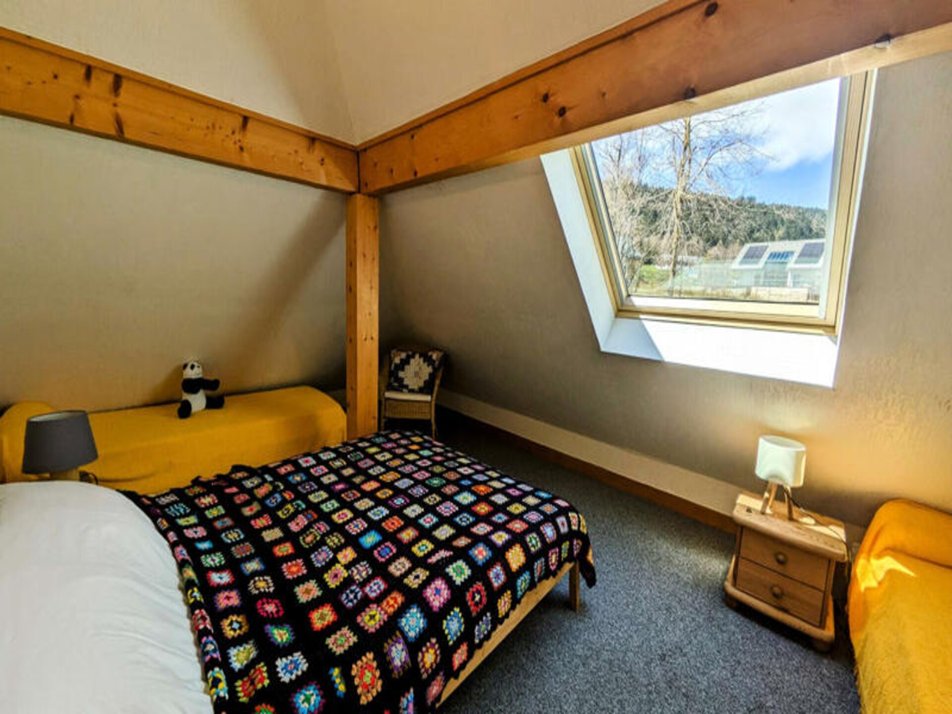 Authentiek chalet voor 6 personen in La Féclaz met tuin en gedeeld zwembad - foto 28