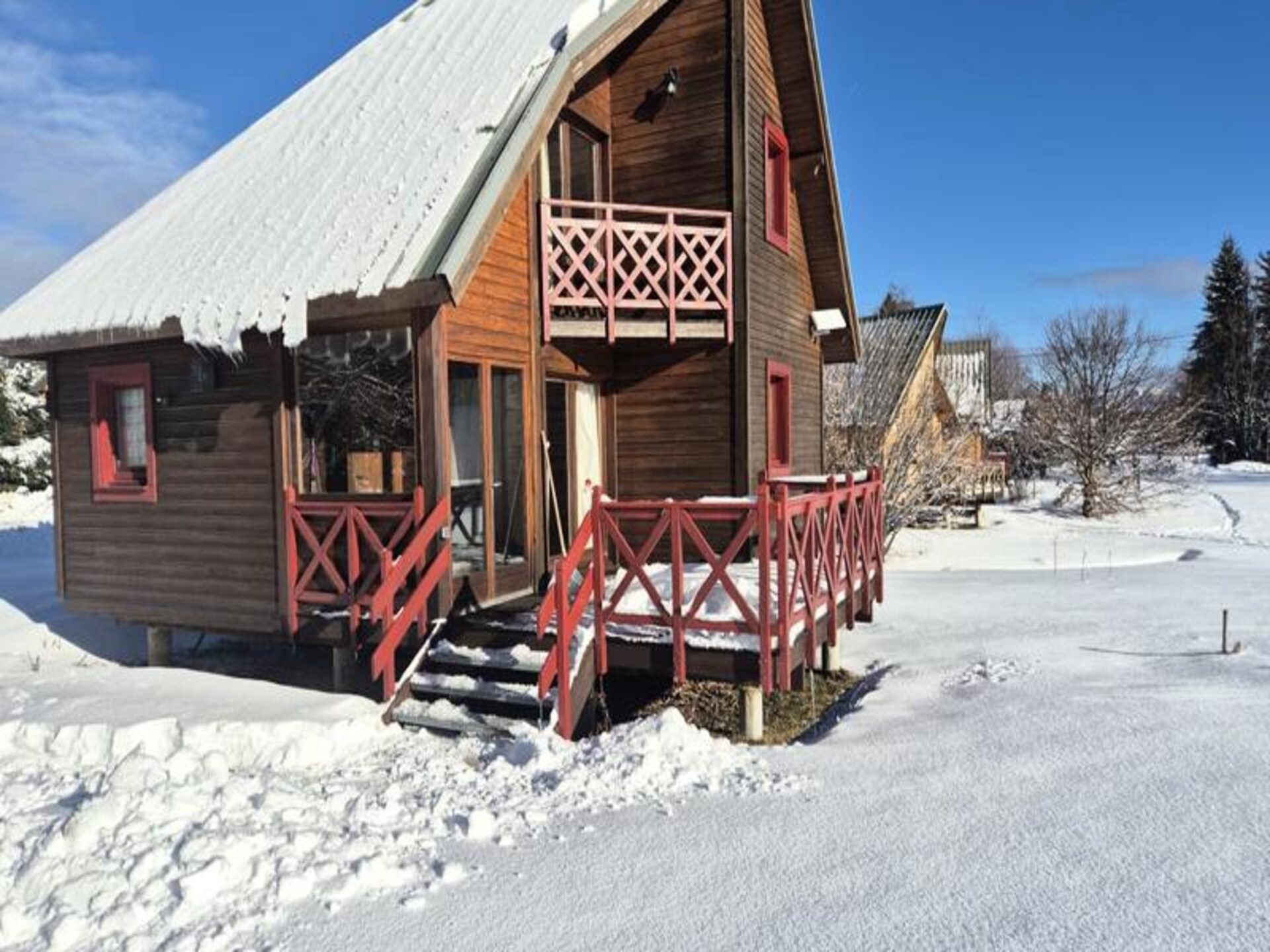 Authentiek chalet voor 6 personen in La Féclaz met tuin en gedeeld zwembad - foto 30