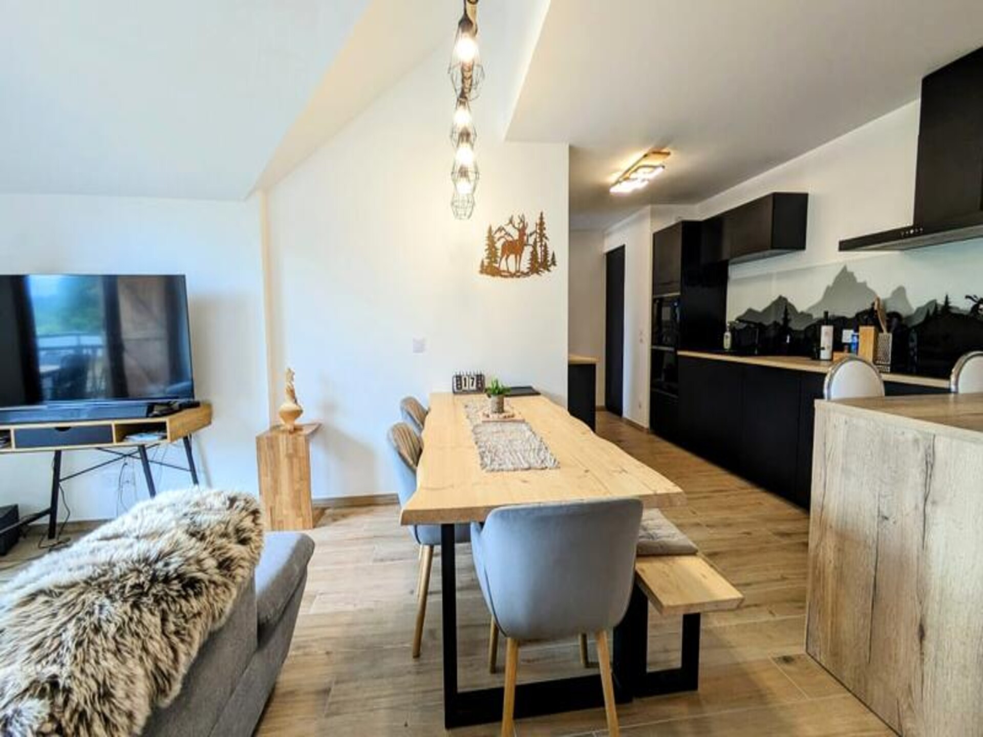 Luxe appartement op de 2e verdieping met panoramisch bergzicht in La Féclaz - foto 23